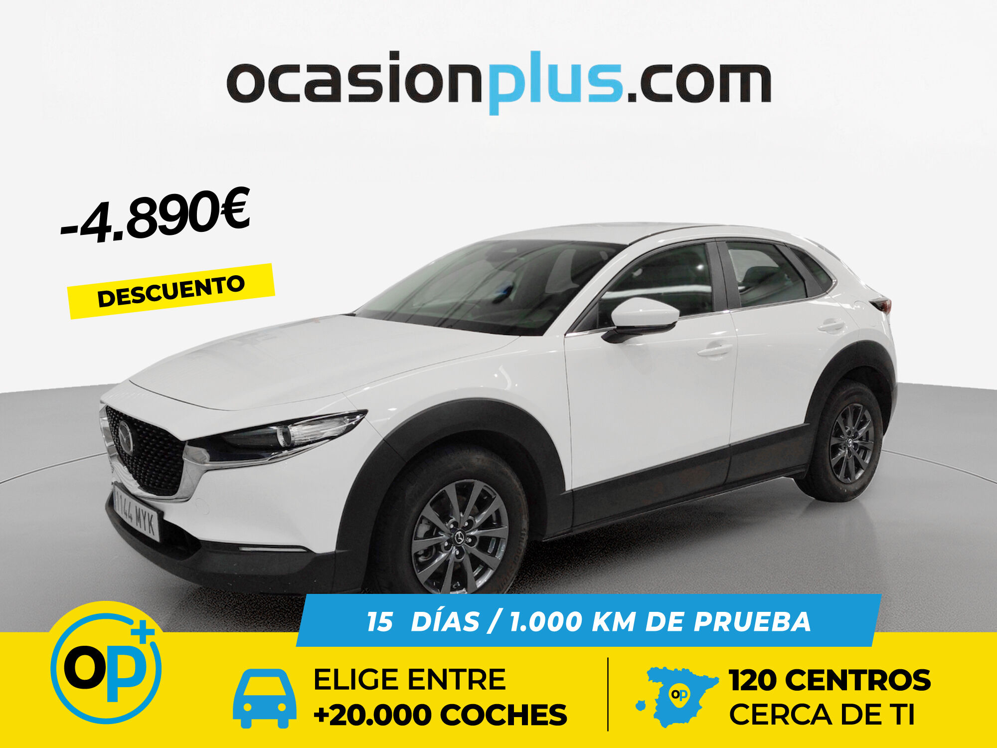 MAZDA CX-30 (2.5 e-Skyactive G MHEV Prime-Line AT 103 kW (140 CV)) en Madri