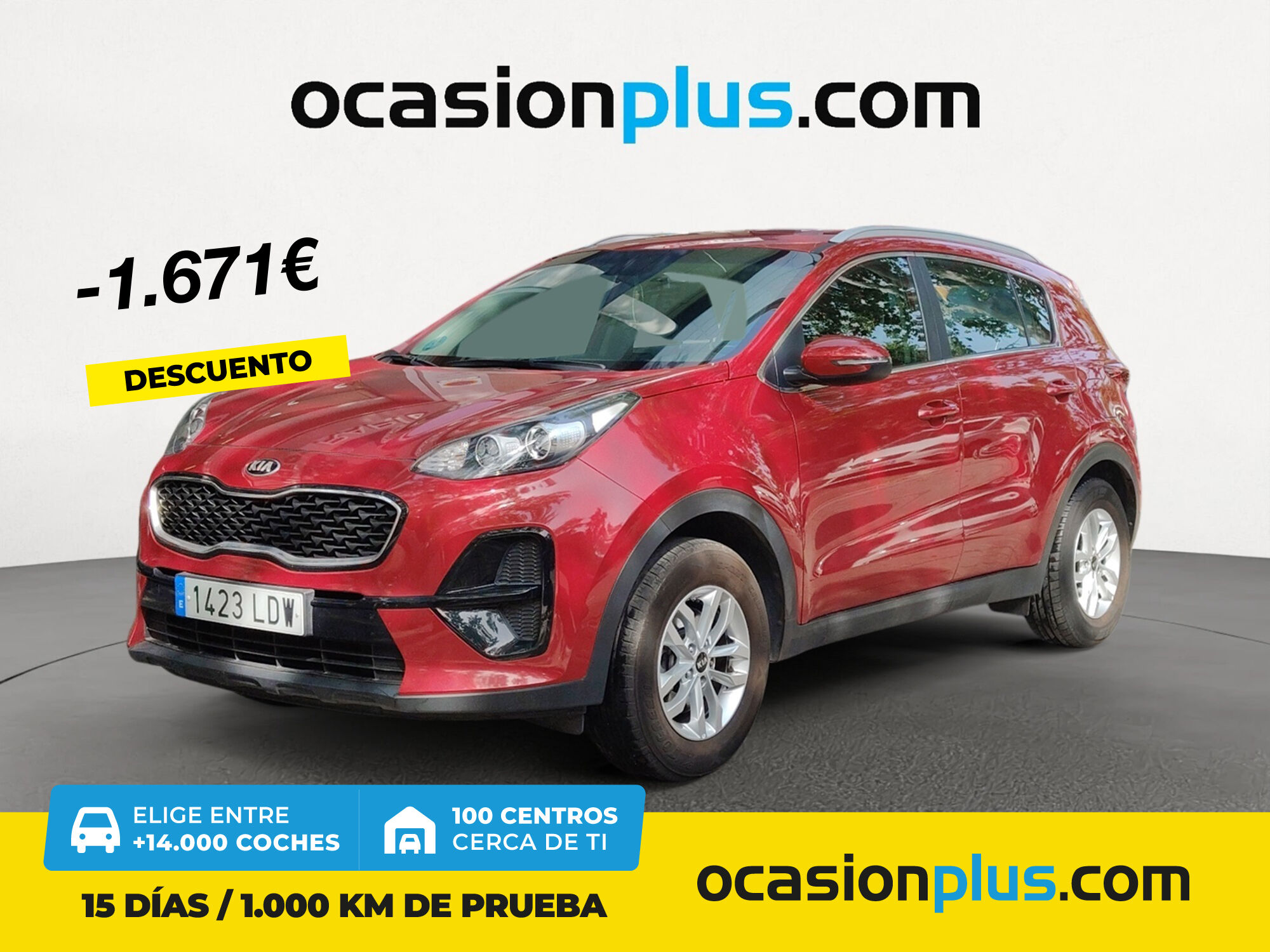 KIA Sportage (1.6 GDi Concept 4x2 97 kW (132 CV)) en Madrid