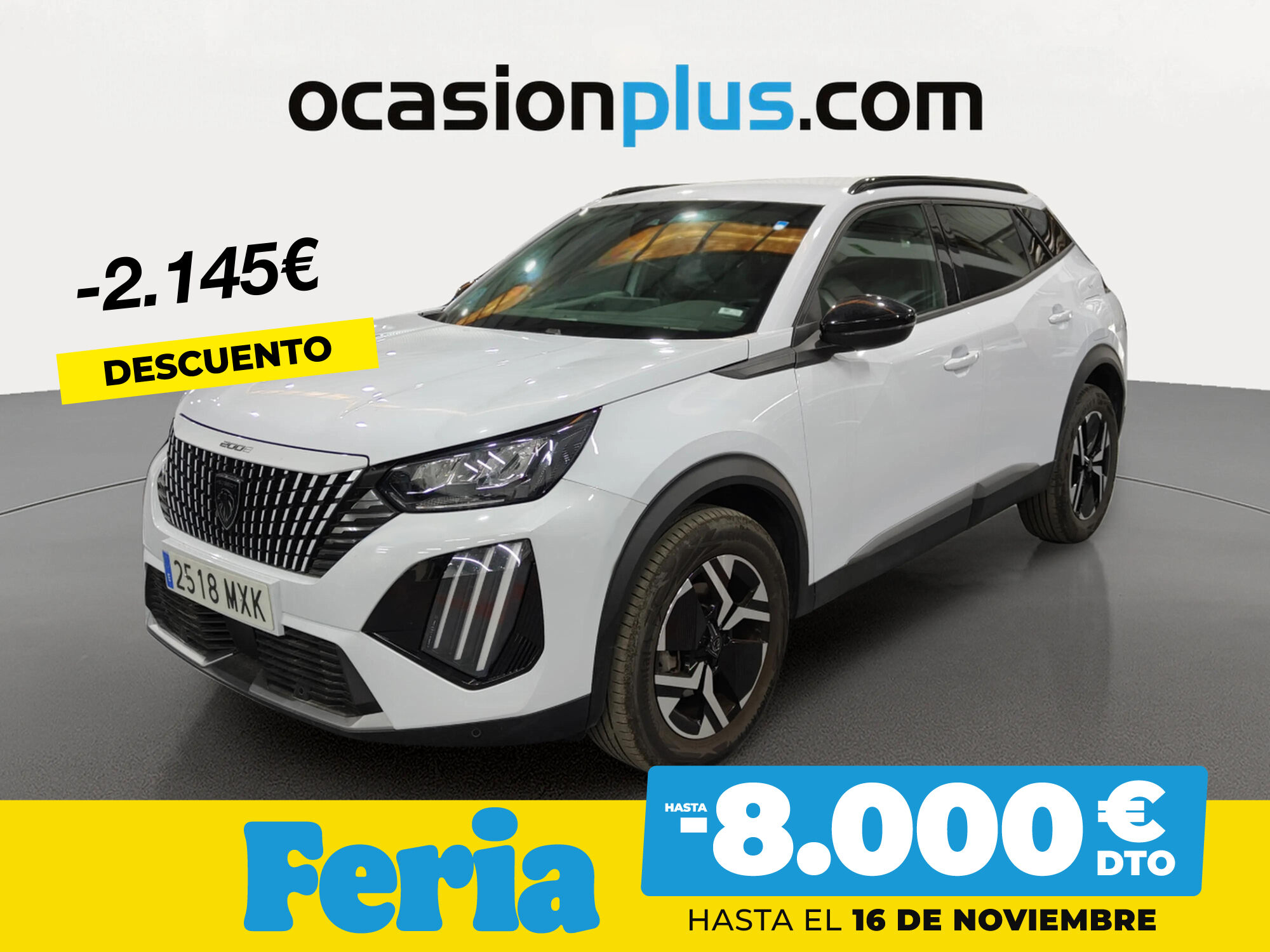 PEUGEOT 2008 (Allure Hybrid eDCS6 100 kW (136 CV)) en Madrid