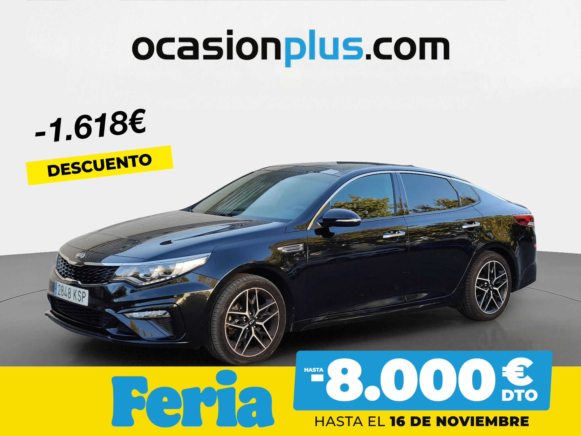 KIA Optima (1.6 CRDi GT Line DCT 100 kW (136 CV)) en Madrid