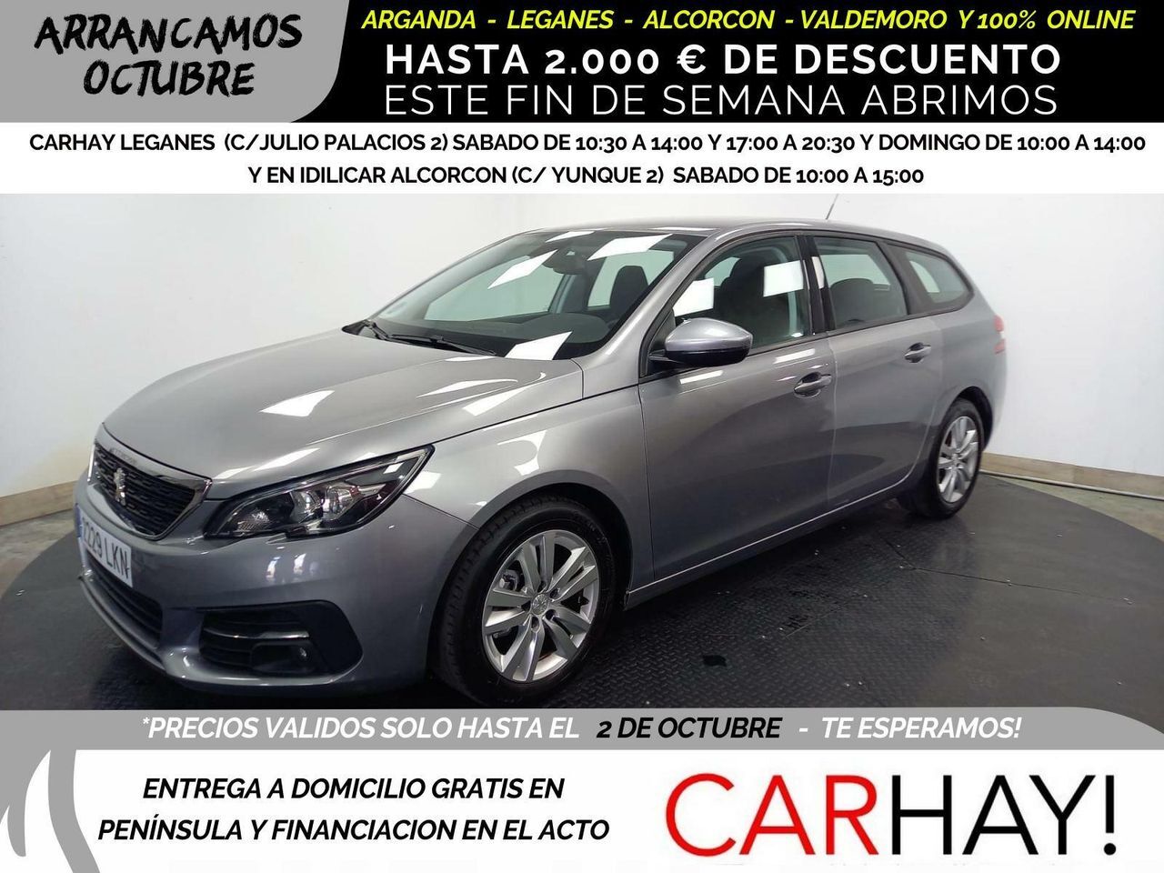 PEUGEOT 308 (SW ACTIVE PACK 100CV) en Madrid