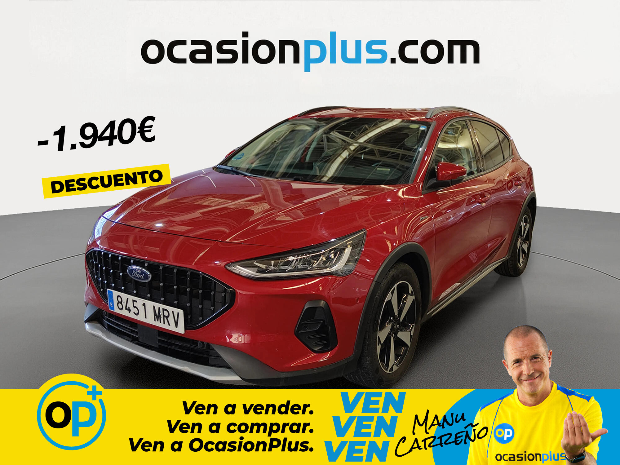 Foto del FORD Focus 1.0 Ecoboost MHEV Active 155 Aut.