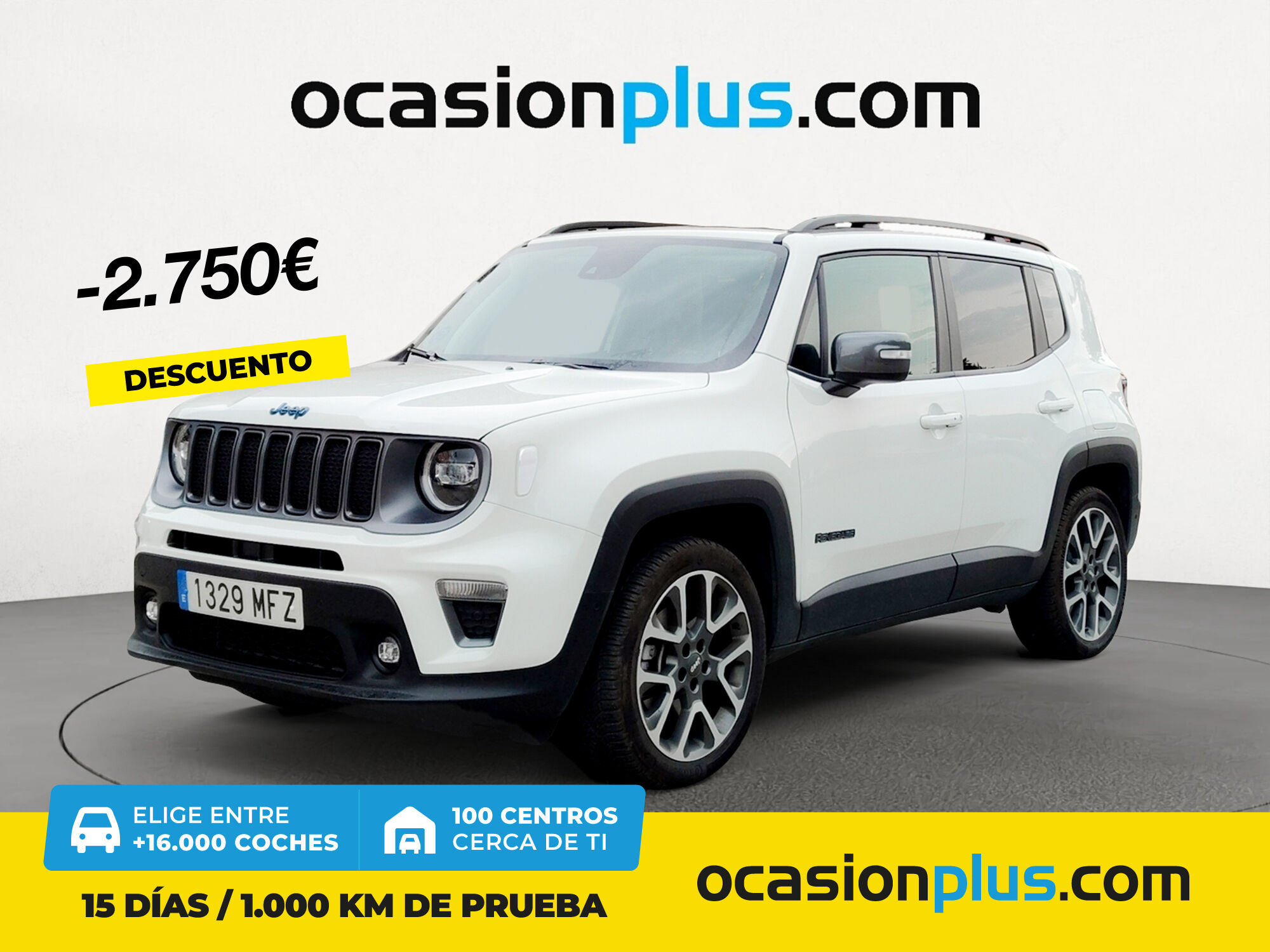 JEEP Renegade (1.3 PHEV S AWD AT 177 kW (240 CV)) en Madrid