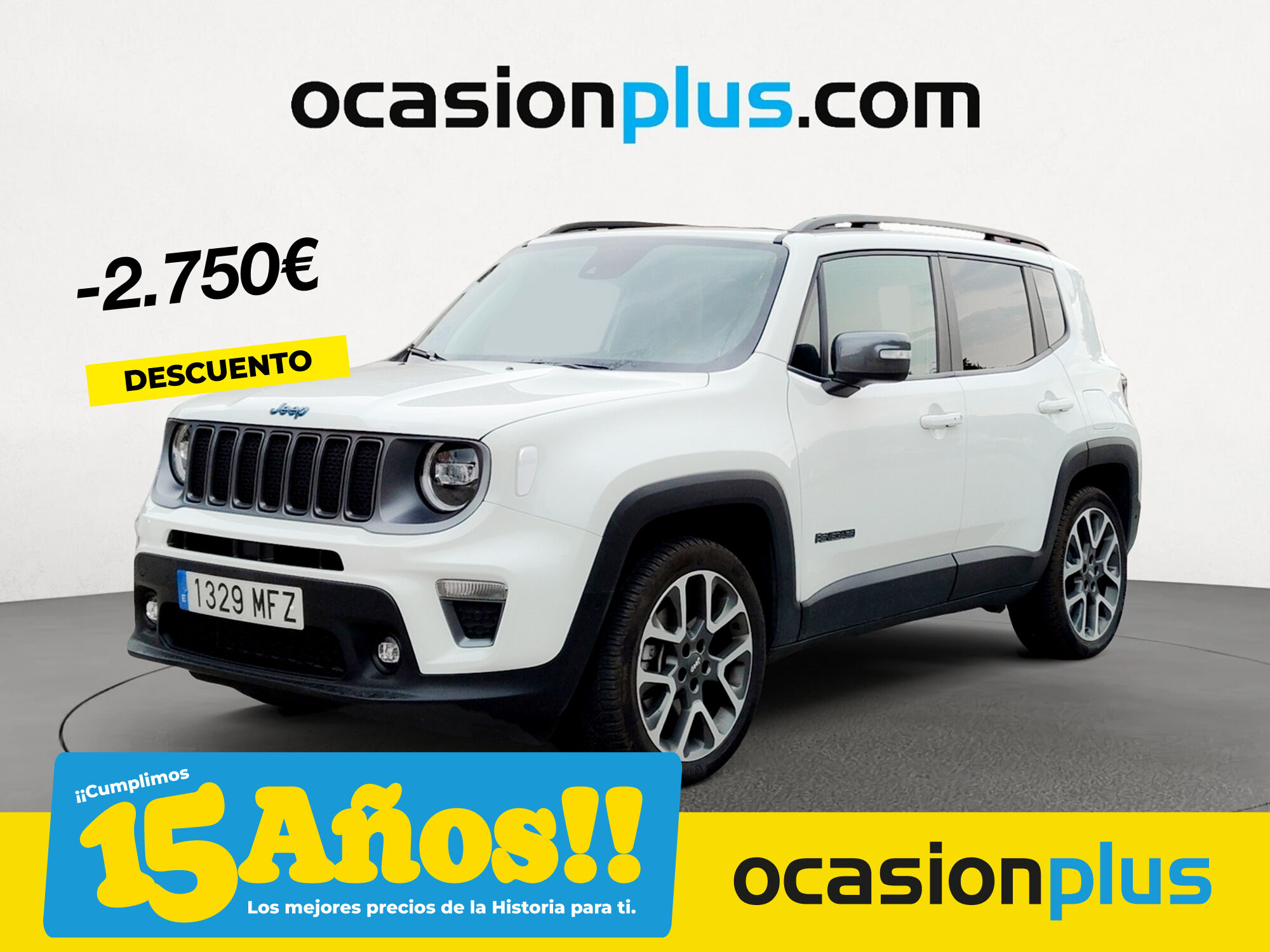 JEEP Renegade (1.3 PHEV S AWD AT 177 kW (240 CV)) en Madrid