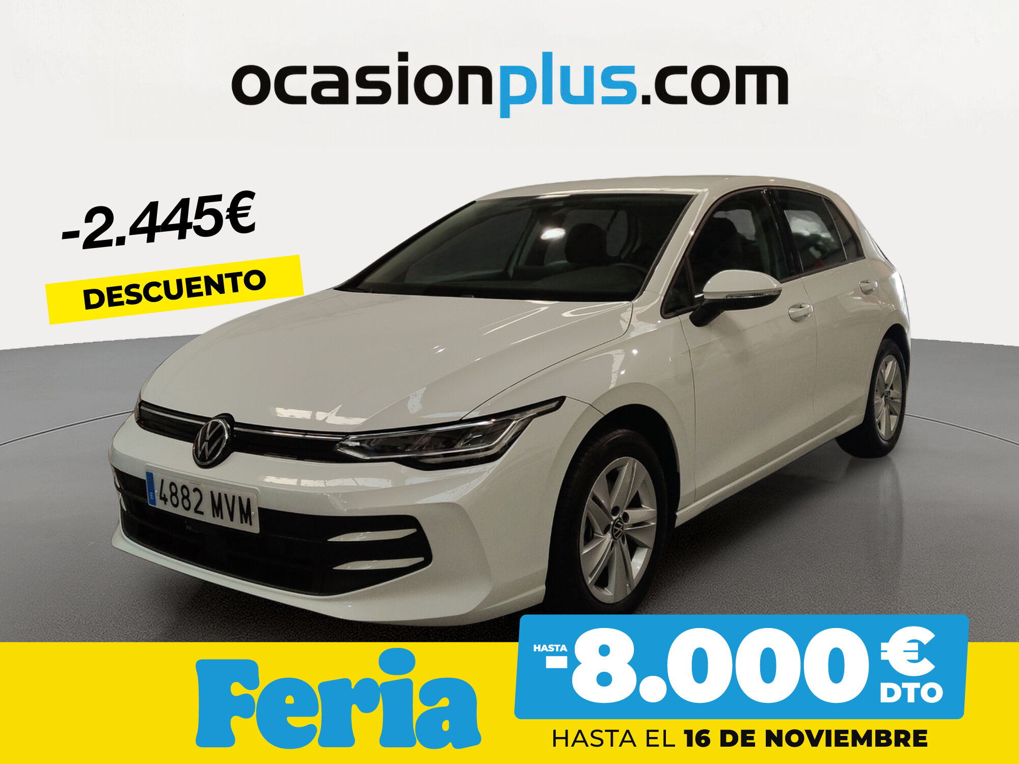 VOLKSWAGEN Golf (1.5 TSI 85 kW (116 CV)) en Madrid