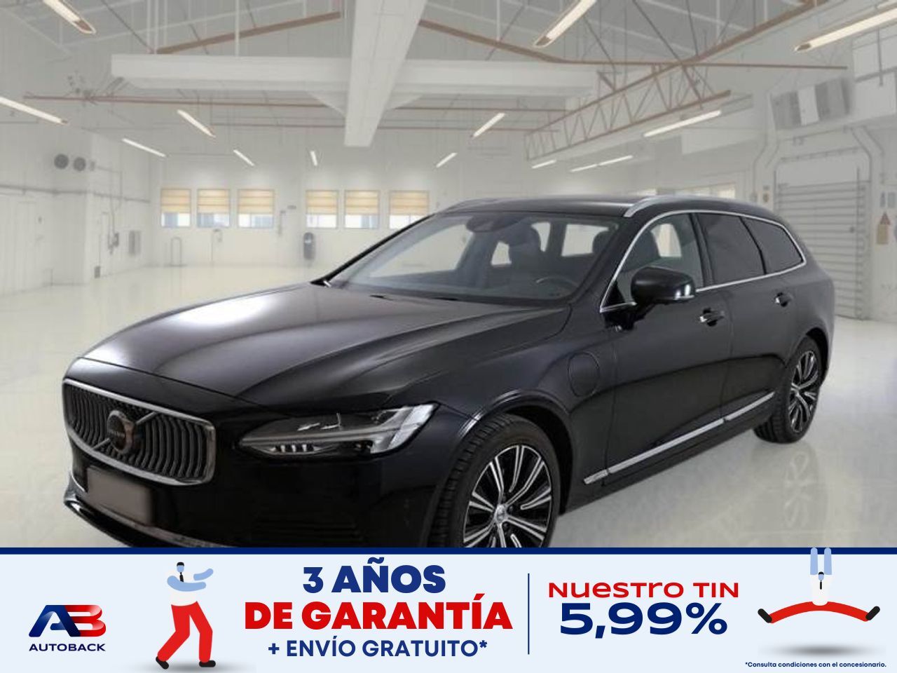 VOLVO V90 (2.0 T8 AWD Recharge Inscription Auto) en Madrid