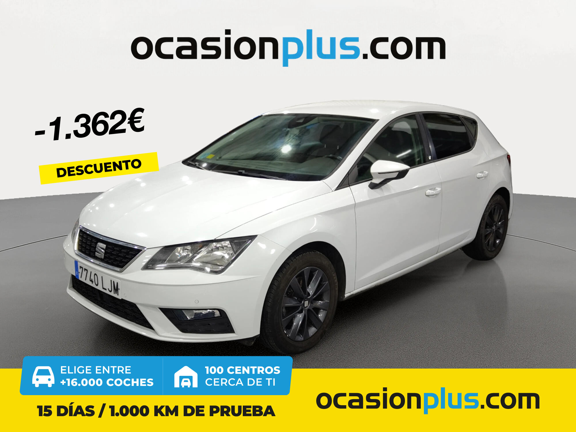 SEAT León (1.5 TSI S&S Style Visio Edition Nav 96 kW (130 CV)) en Madrid