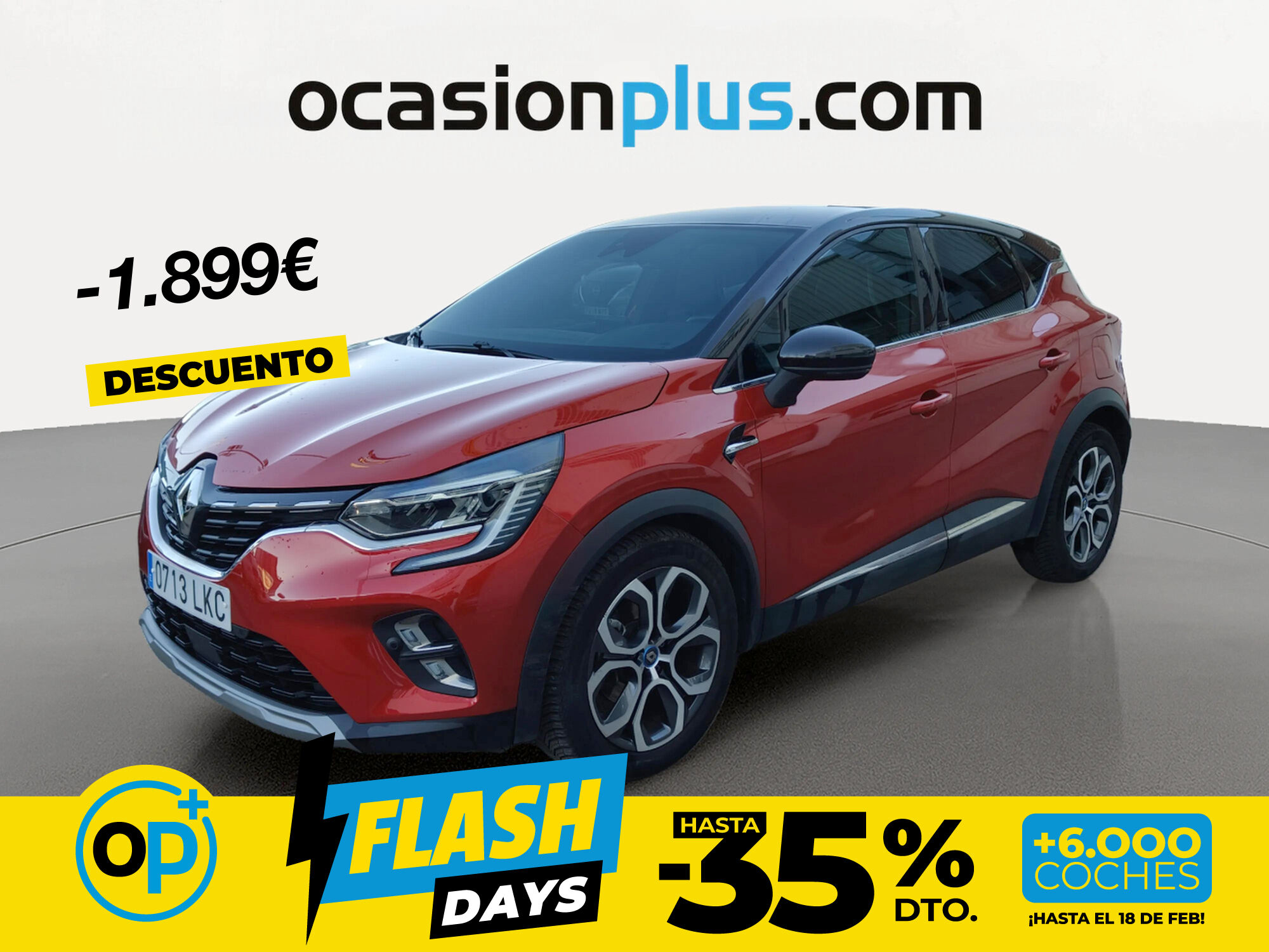 Foto del RENAULT Captur E-TECH Híbrido Enchufable Zen 117kW