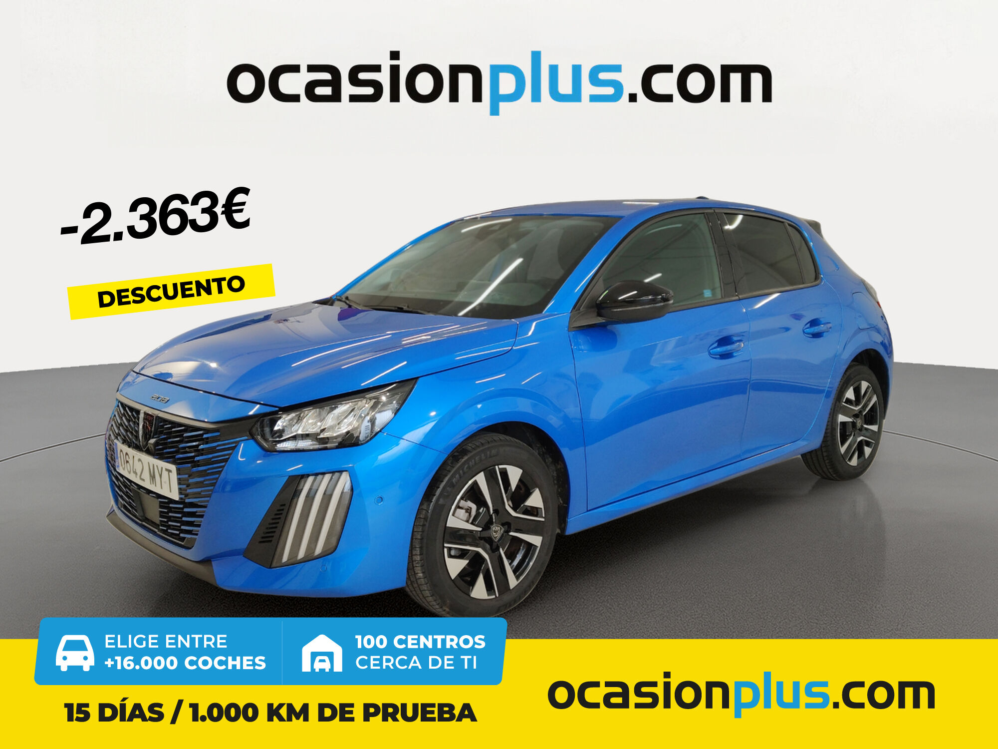 PEUGEOT 208 (Allure Hybrid eDCS6 75 kW (100 CV)) en Madrid