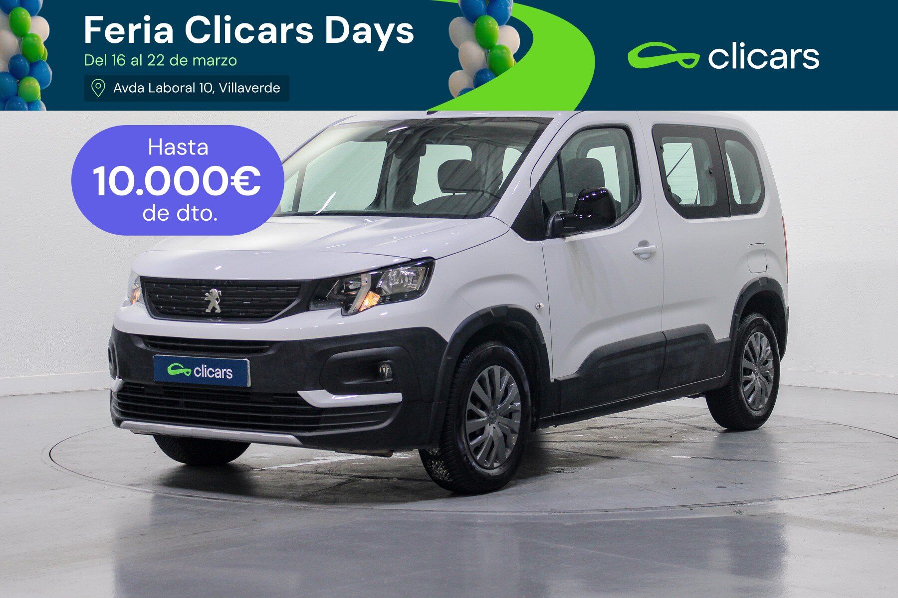 Foto del PEUGEOT Rifter 1.5BlueHDi S&S Standard Active Pack 100