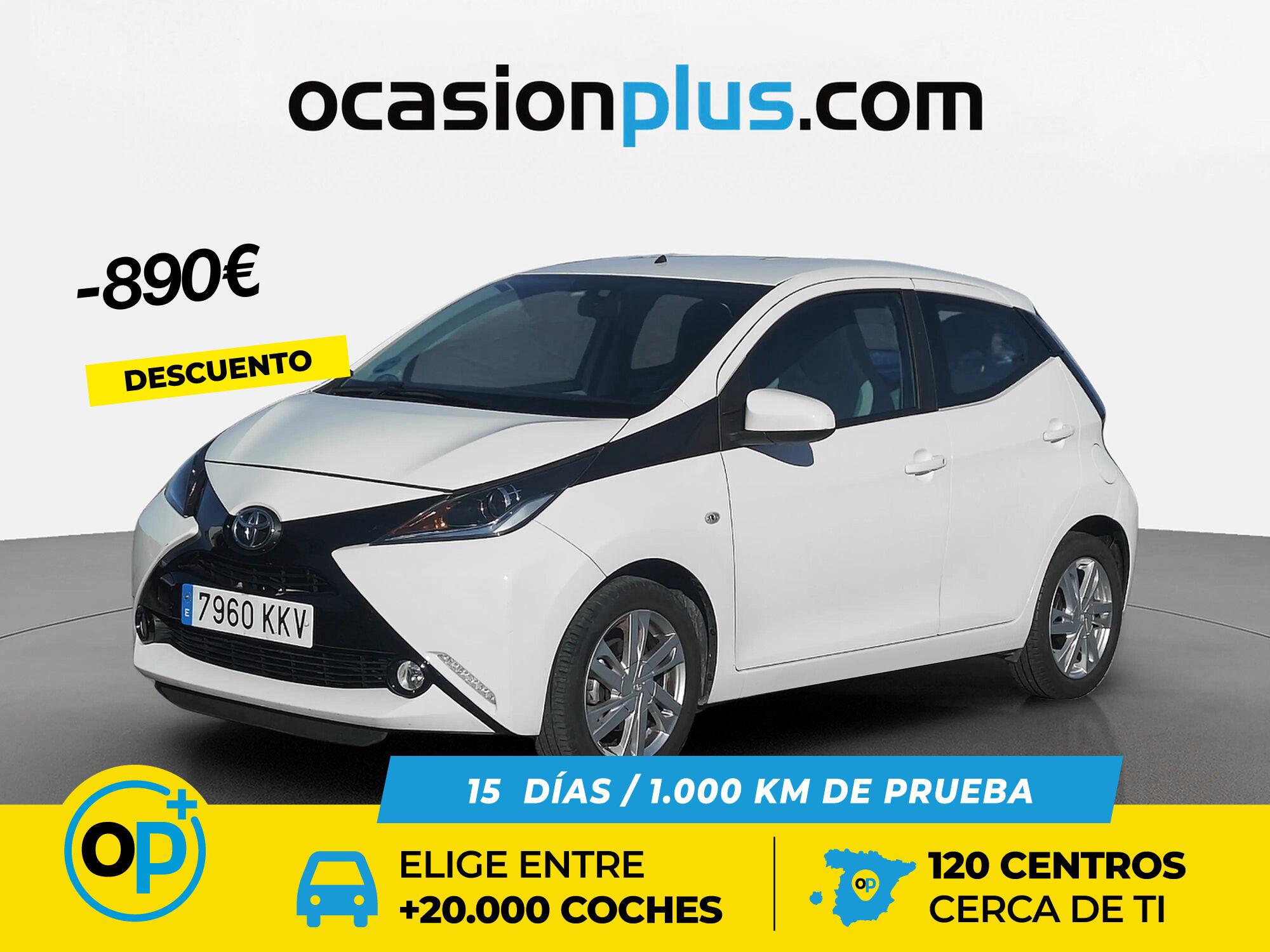 TOYOTA Aygo (1.0 70 x-play 51 kW (69 CV)) en Madrid