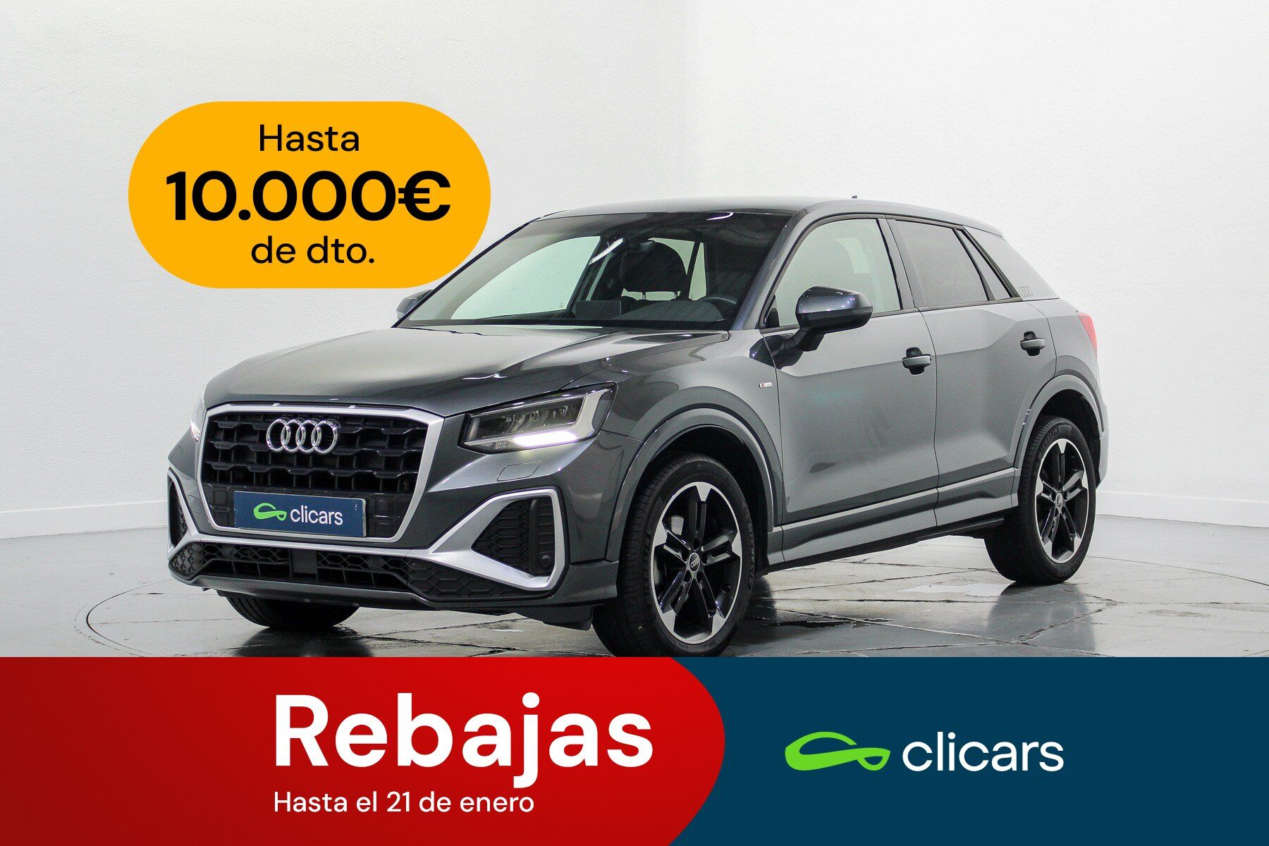 AUDI Q2 (Q2 30 TDI S line 85kW) en Madrid