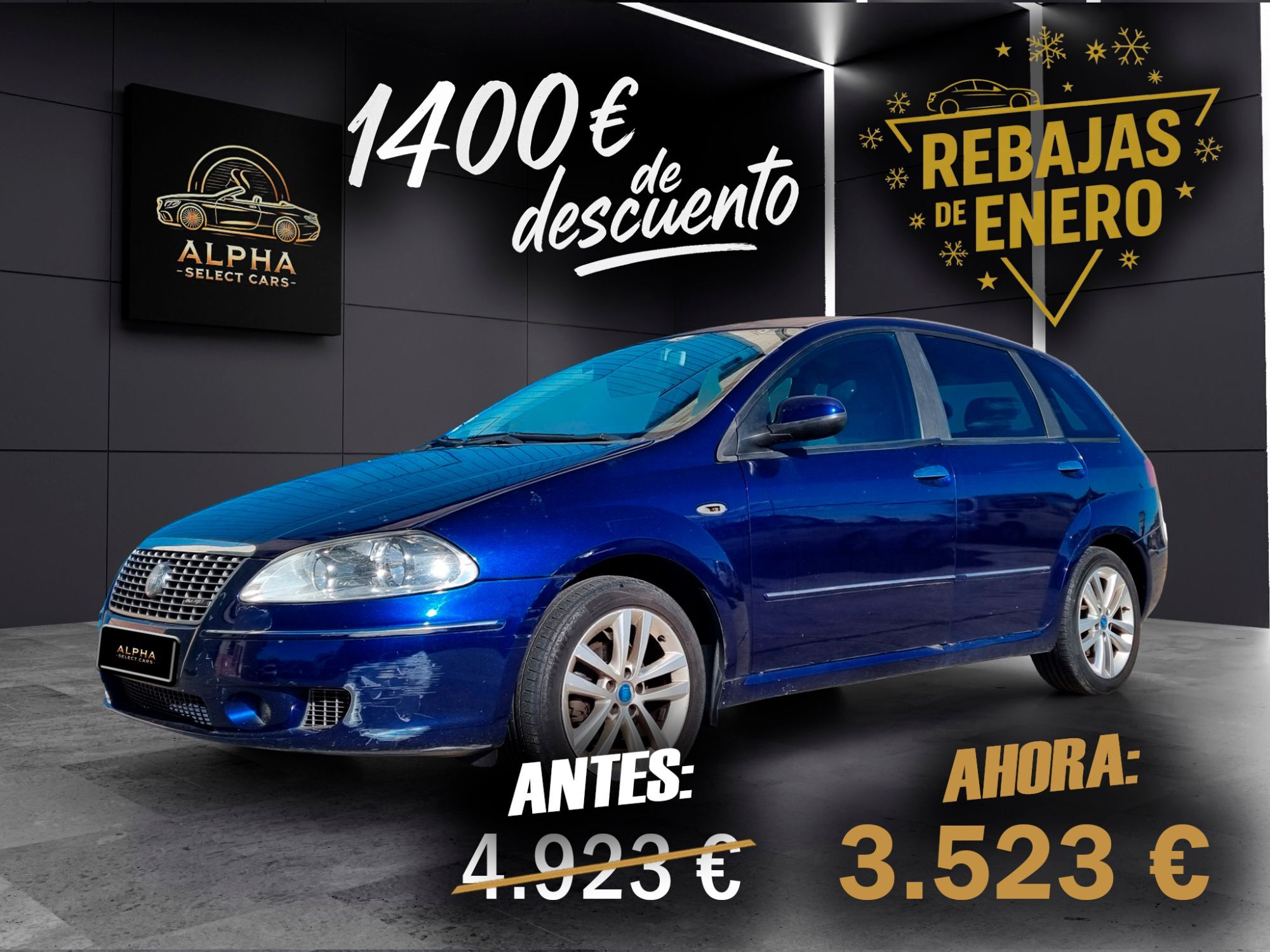 FIAT Croma (1.9Mjt 16v Dynamic) en Madrid