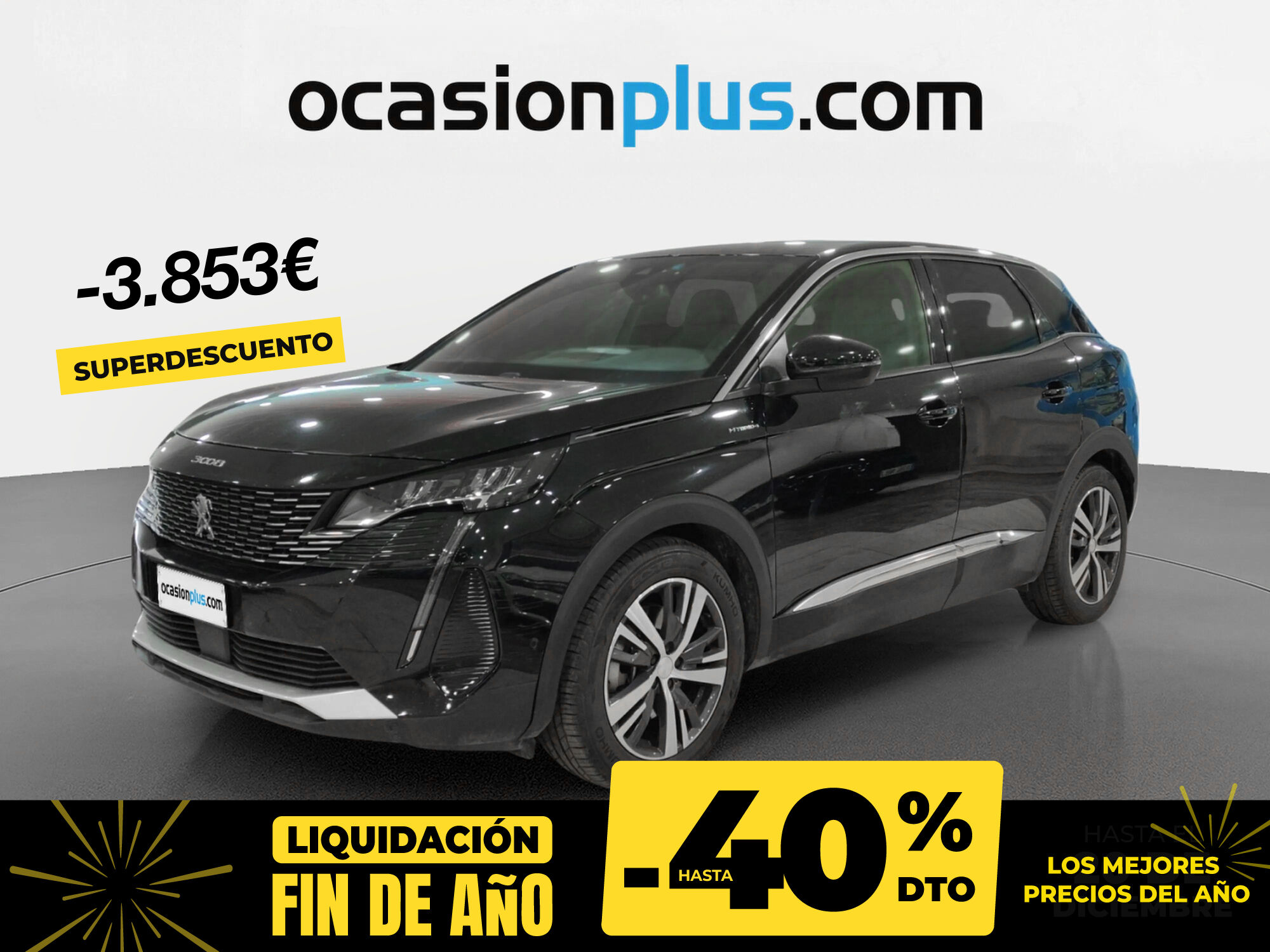 PEUGEOT 3008 (Hybrid 300 Allure Pack e-EAT8 221 kW (300 CV)) en Madrid