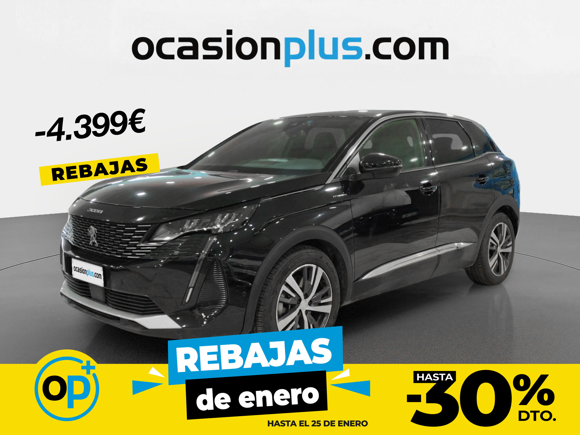 PEUGEOT 3008 (Hybrid 300 Allure Pack e-EAT8 221 kW (300 CV)) en Madrid