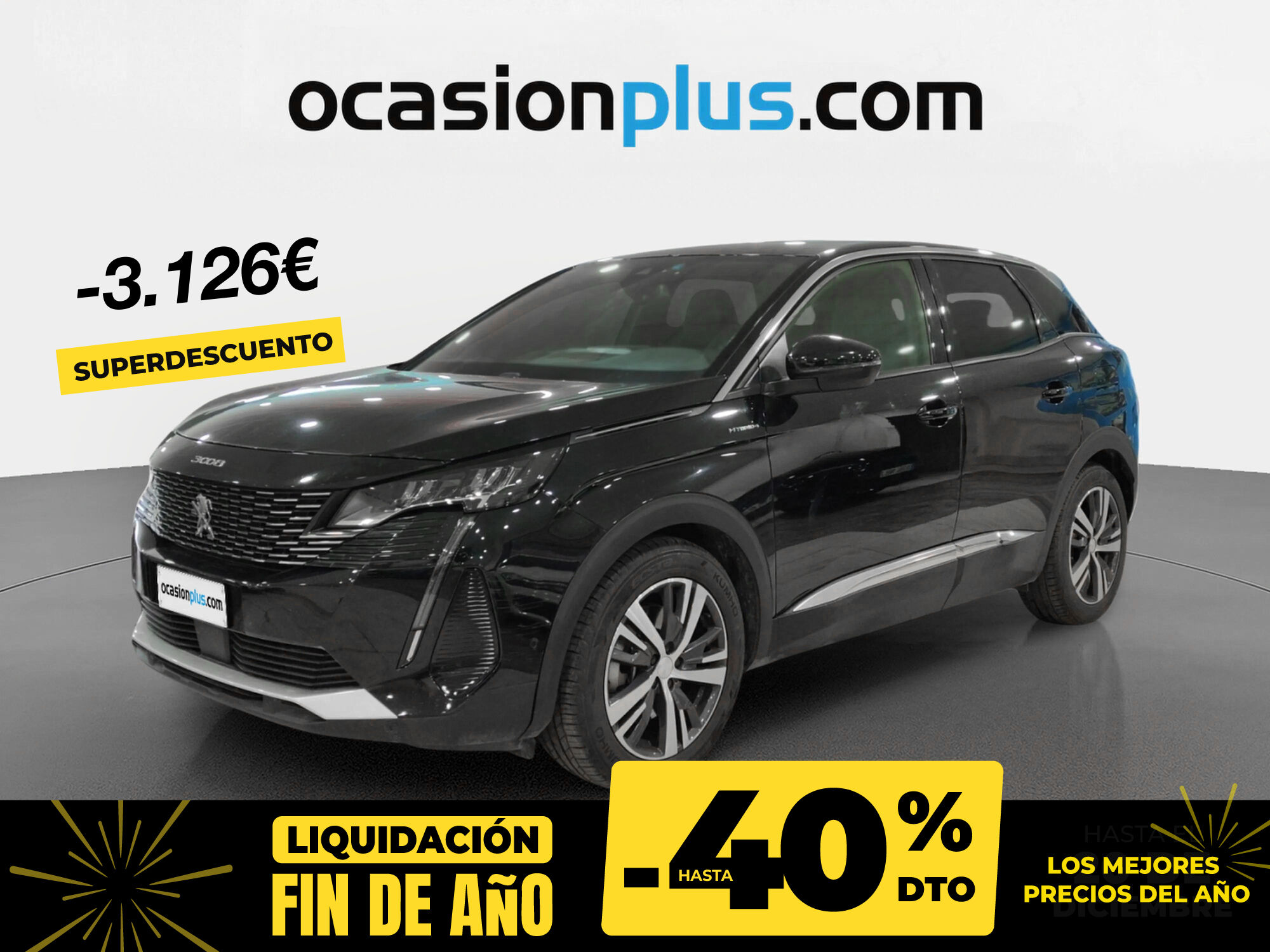 PEUGEOT 3008 (Hybrid 300 Allure Pack e-EAT8 221 kW (300 CV)) en Madrid