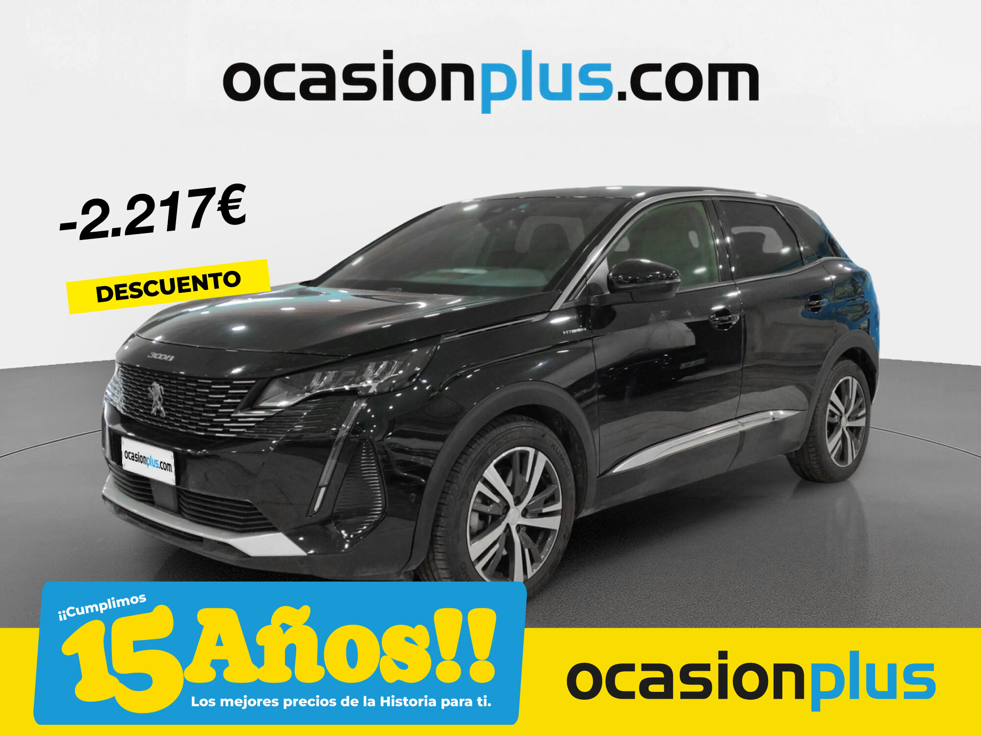 PEUGEOT 3008 (Hybrid 300 Allure Pack e-EAT8 221 kW (300 CV)) en Madrid