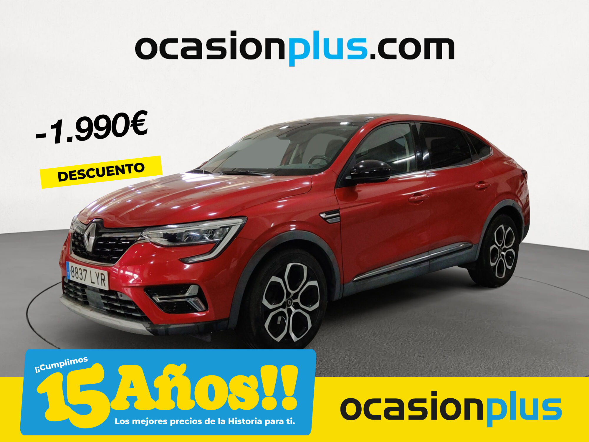 RENAULT Arkana (Zen E-Tech Híbrido 107 kW (145 CV)) en Madrid