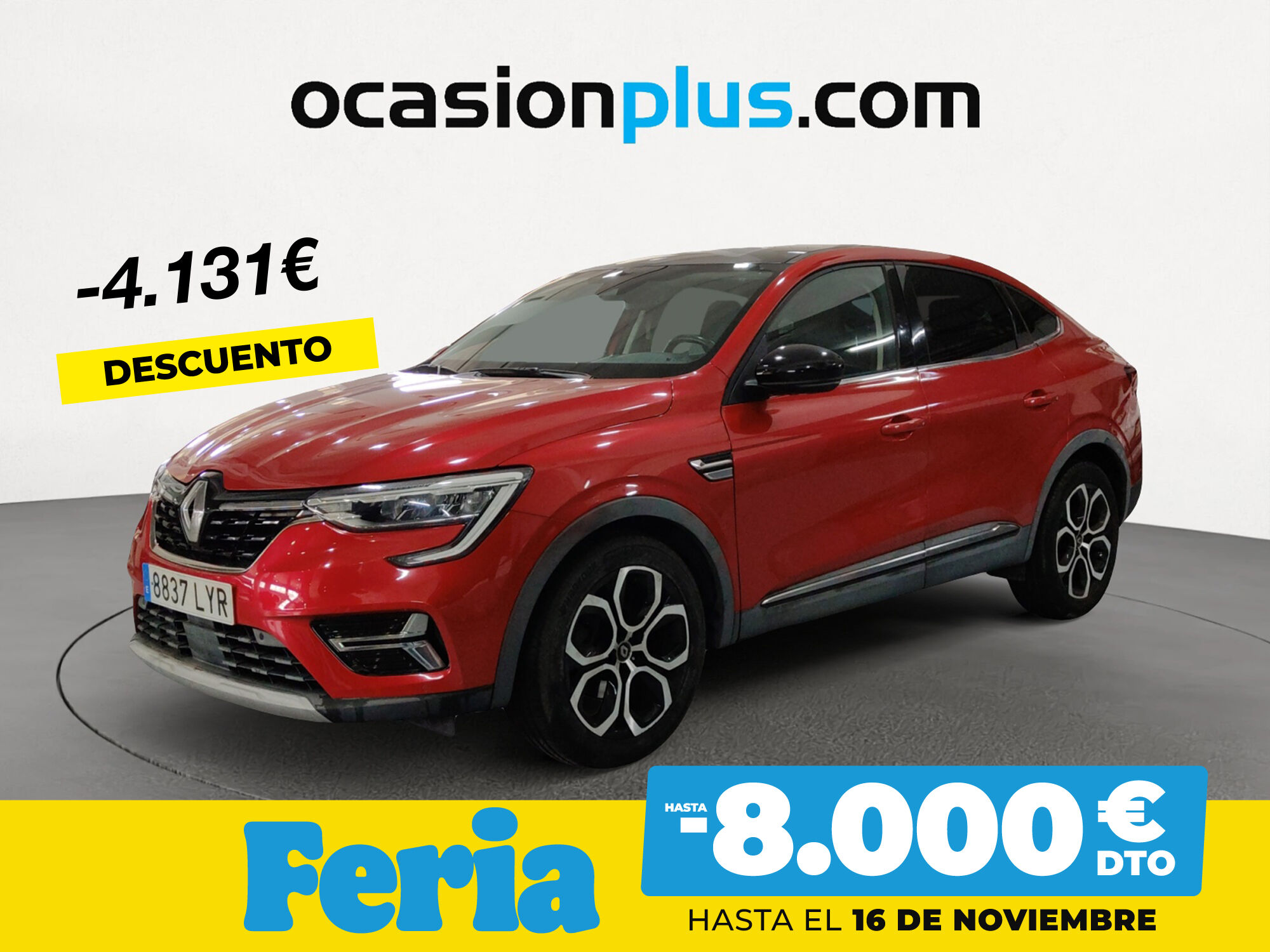 RENAULT Arkana (Zen E-Tech Híbrido 107 kW (145 CV)) en Madrid