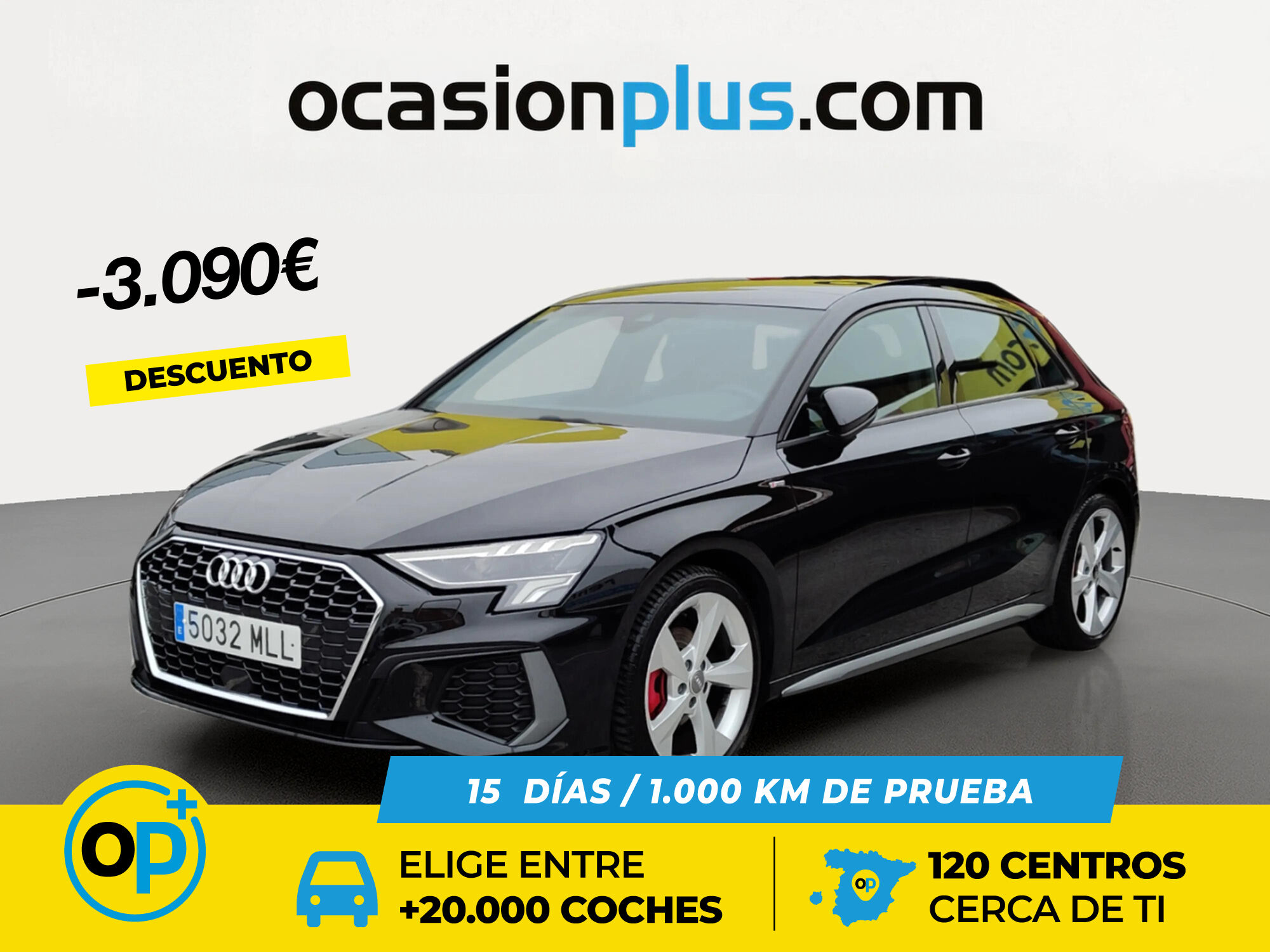 AUDI A3 (S line 35 TFSI 110 kW (150 CV) S tronic) en Madrid