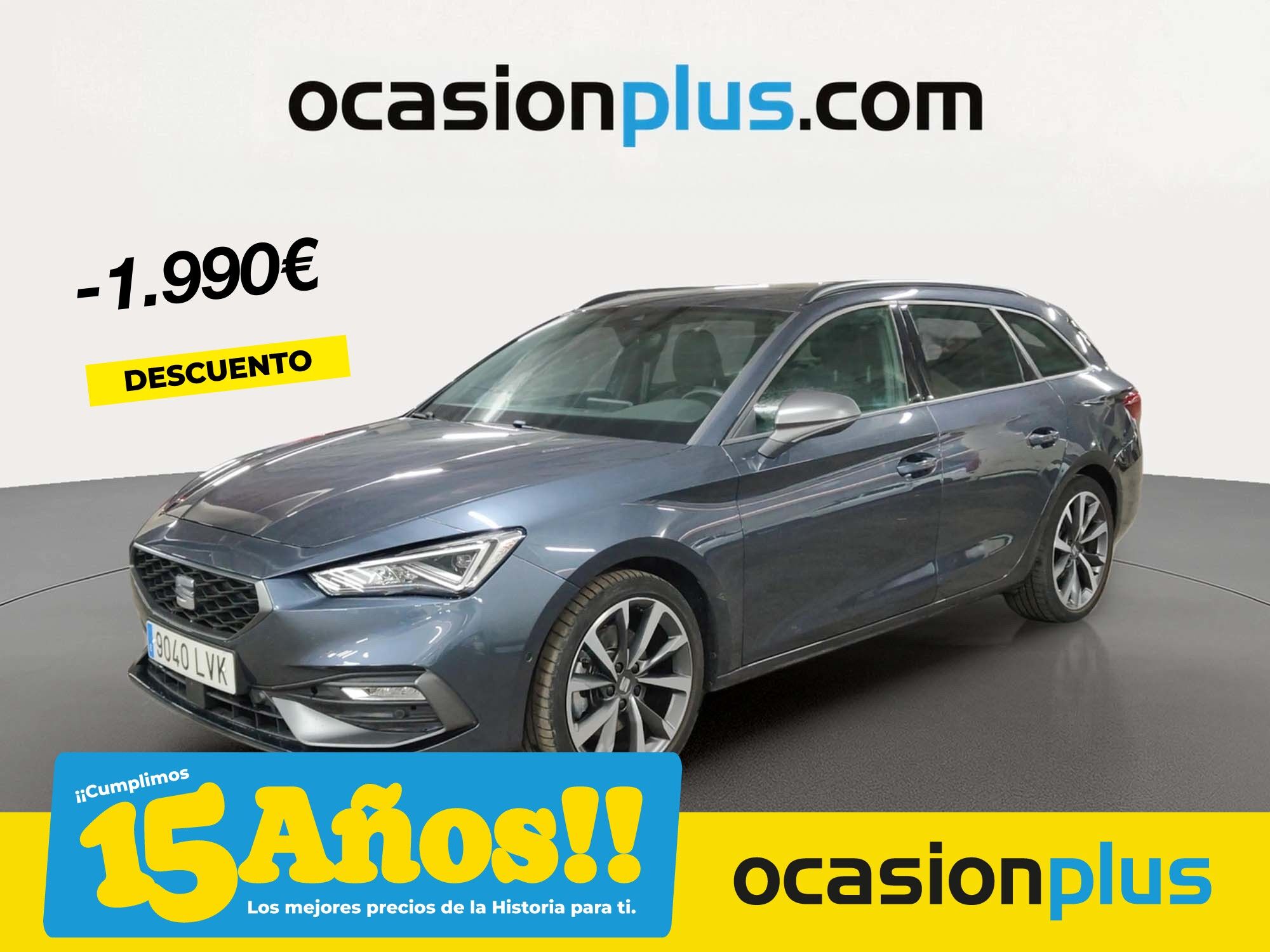 SEAT León (1.5 TSI S&S FR Go L 110 kW (150 CV)) en Madrid