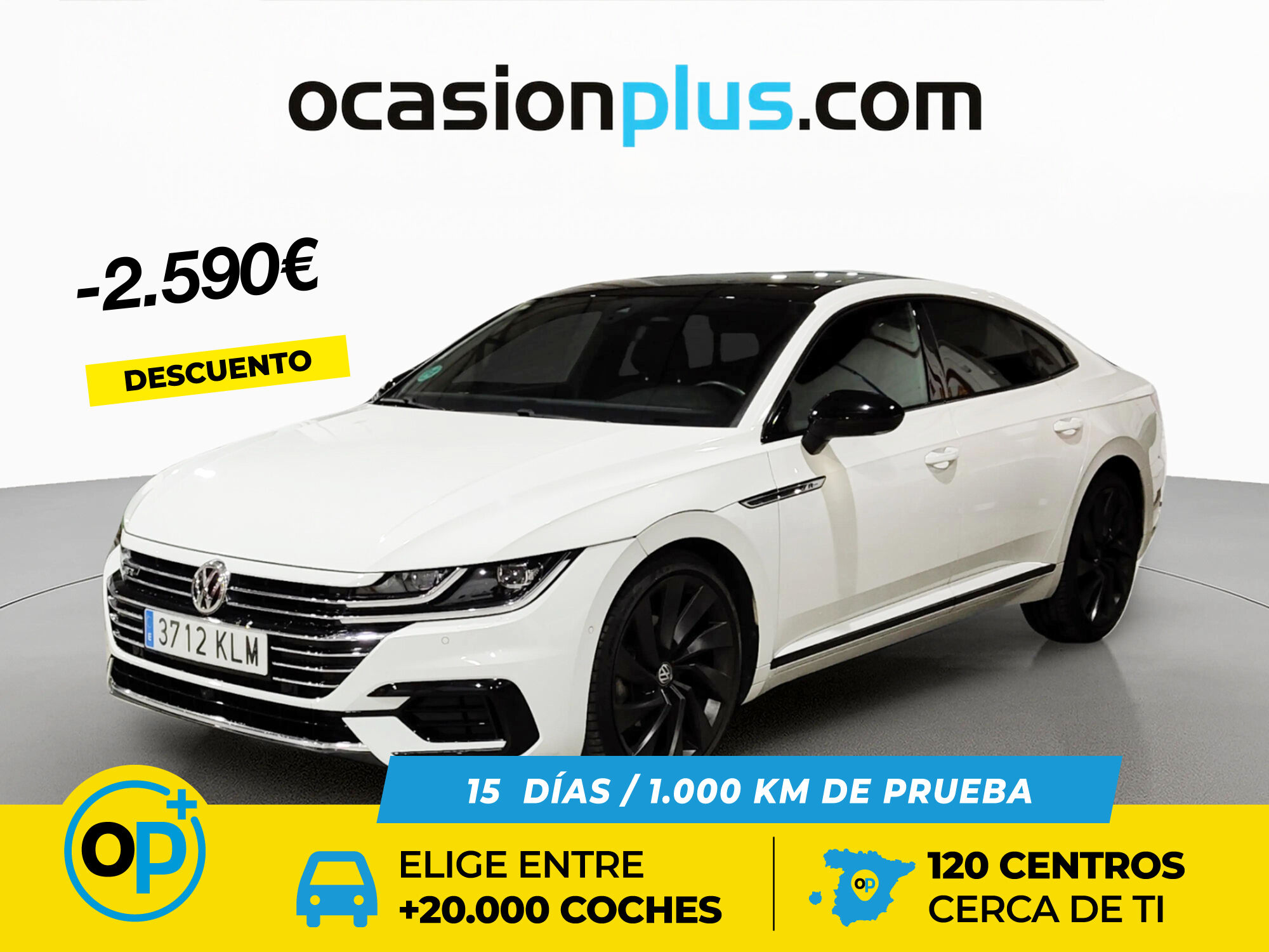 VOLKSWAGEN Arteon (R-Line 2.0 TDI 140 kW (190 CV) DSG) en Madrid