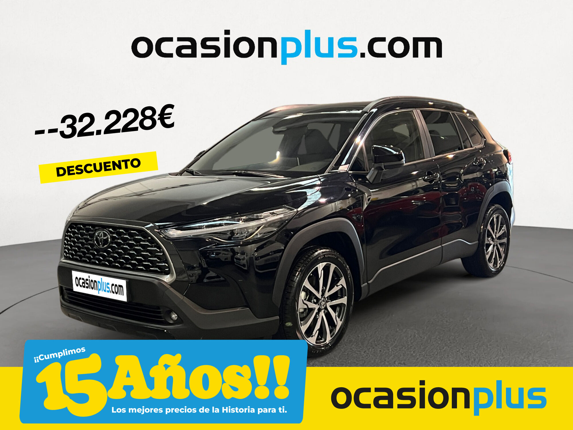 TOYOTA Corolla Cross (1.8 Híbrido Style Auto 103 kW (140 CV)) en Madrid