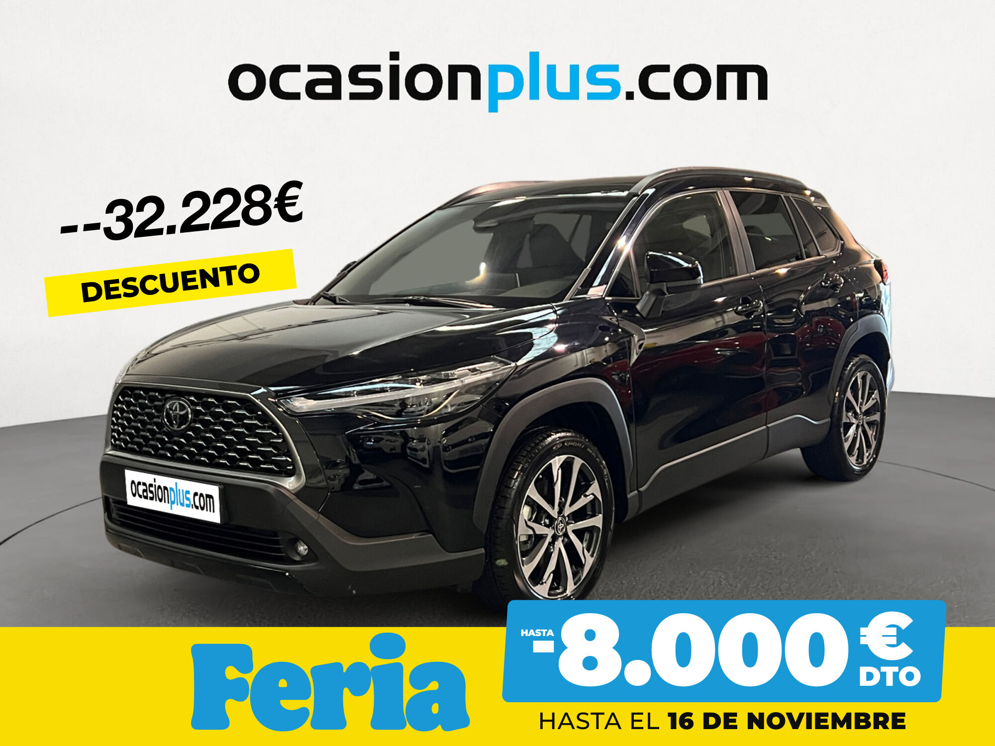 TOYOTA Corolla Cross (1.8 Híbrido Style Auto 103 kW (140 CV)) en Madrid