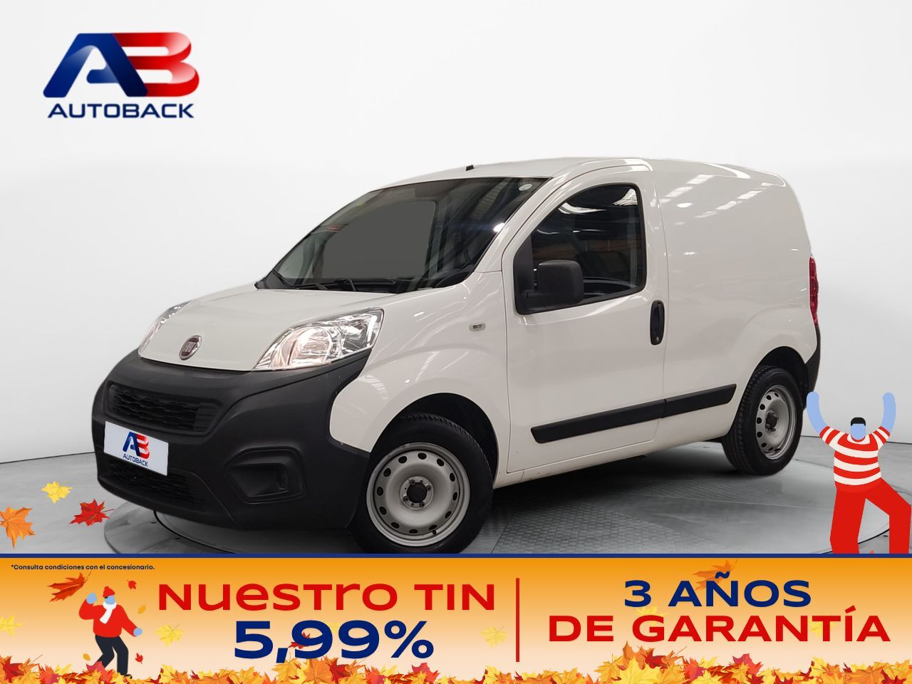 FIAT Fiorino (Cargo 1.3 Multijet 95CV MT5 E6) en Madrid