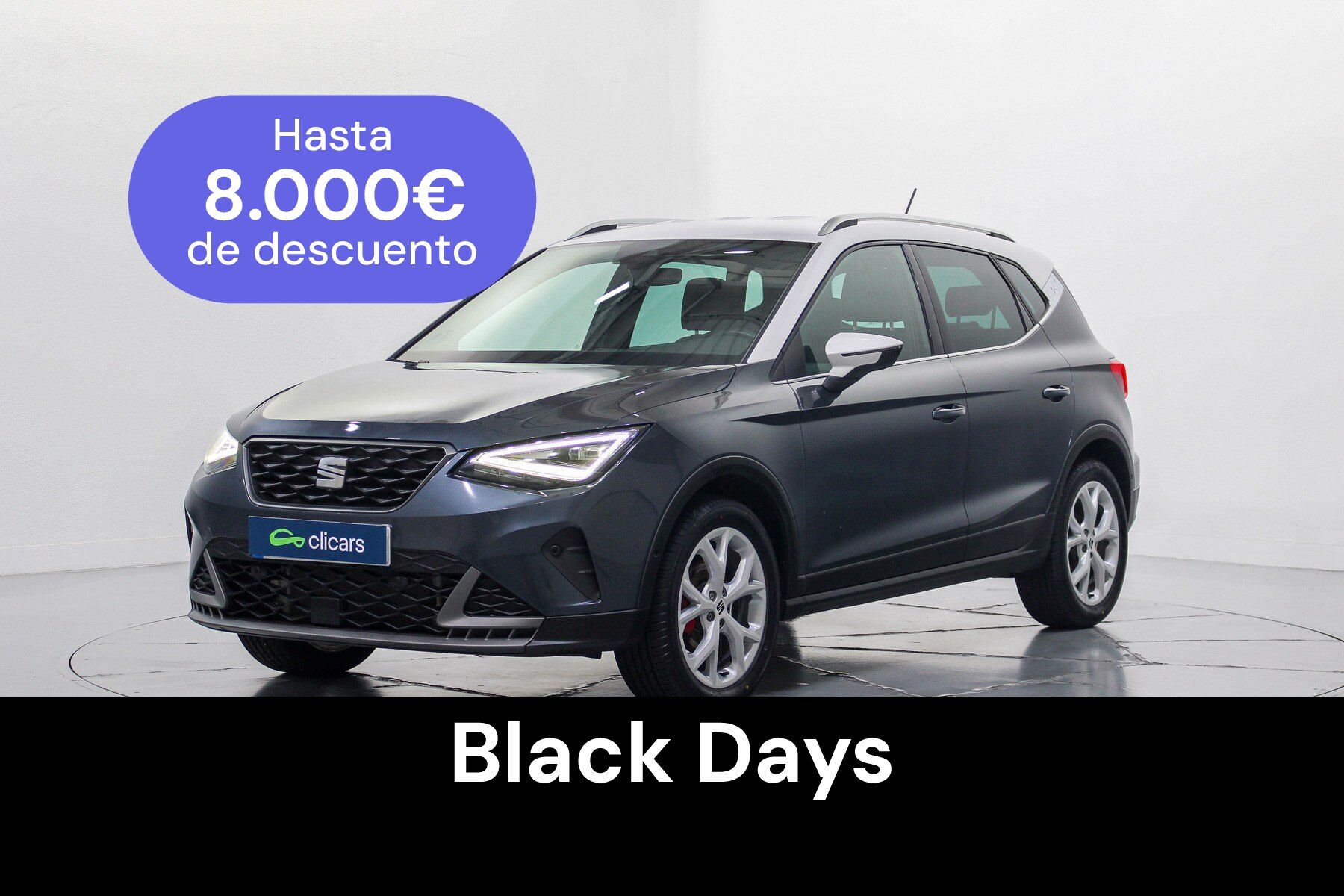 SEAT Arona (Arona 1.5 TSI S&S FR DSG7 XM 150) en Madrid