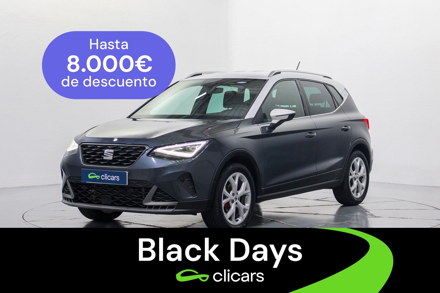 SEAT Arona (Arona 1.5 TSI S&S FR DSG7 XM 150) en Madrid