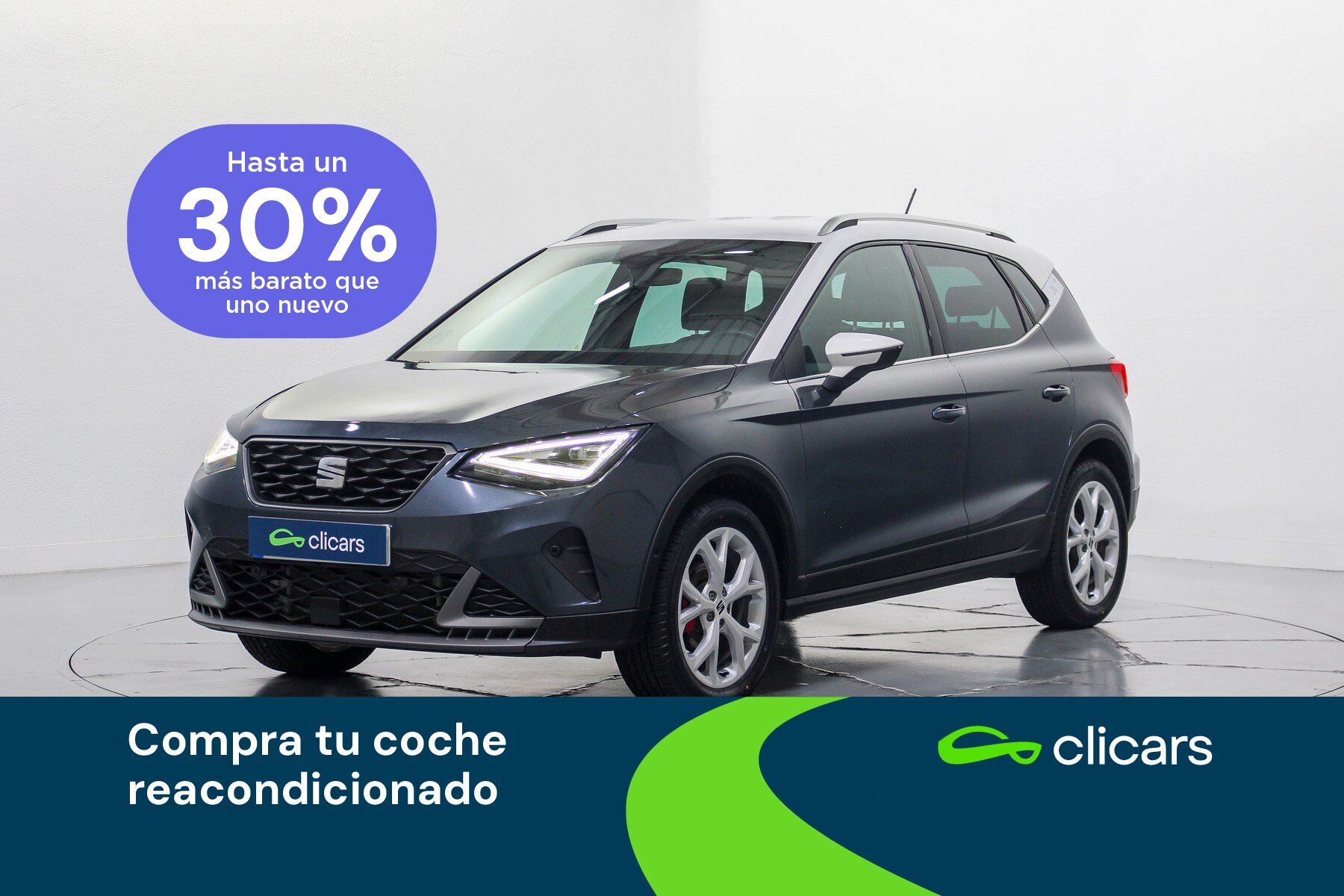 SEAT Arona (Arona 1.5 TSI S&S FR DSG7 XM 150) en Madrid