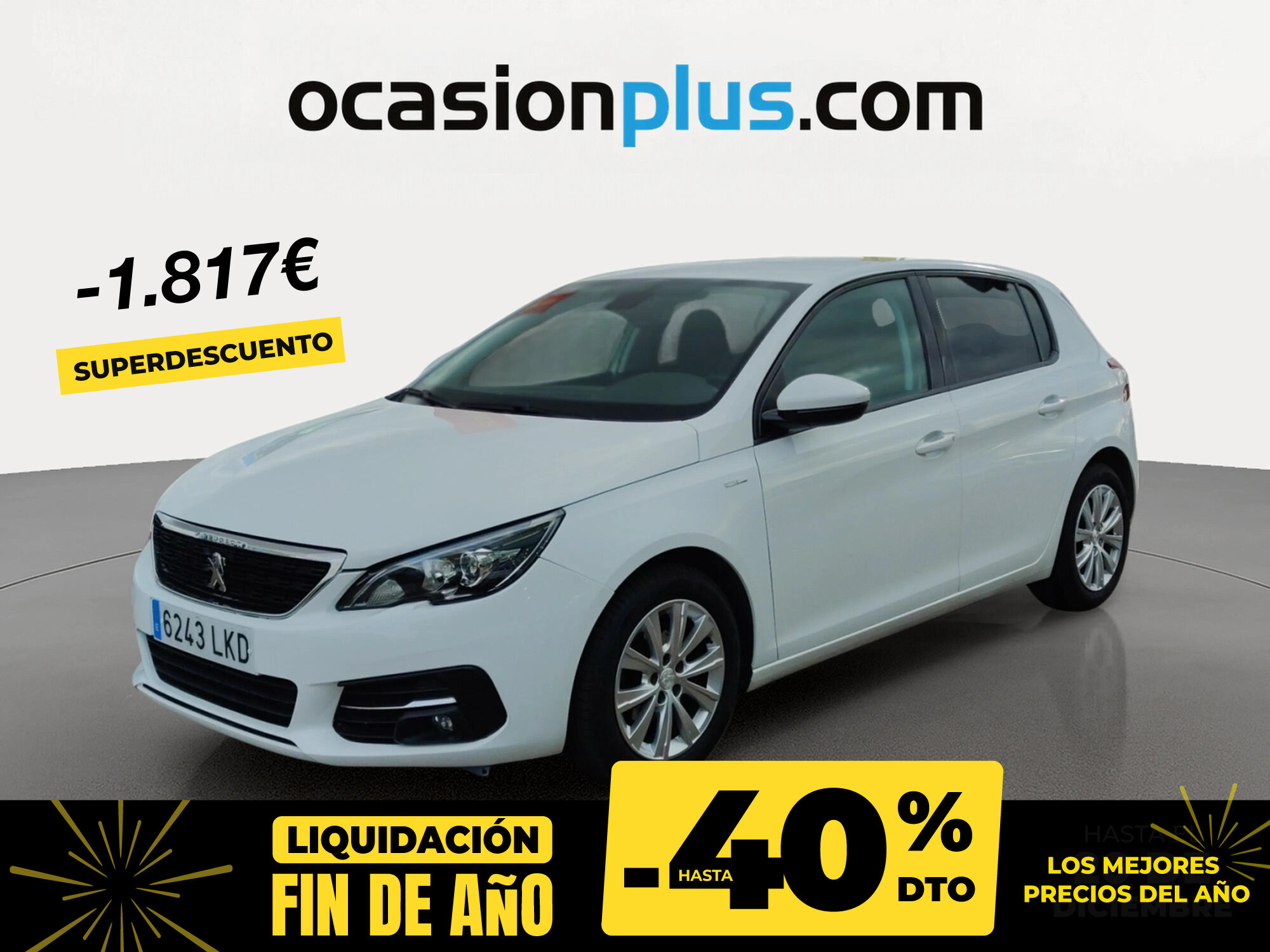 PEUGEOT 308 (BlueHDi 100 S&S Style 75 kW (100 CV)) en Madrid