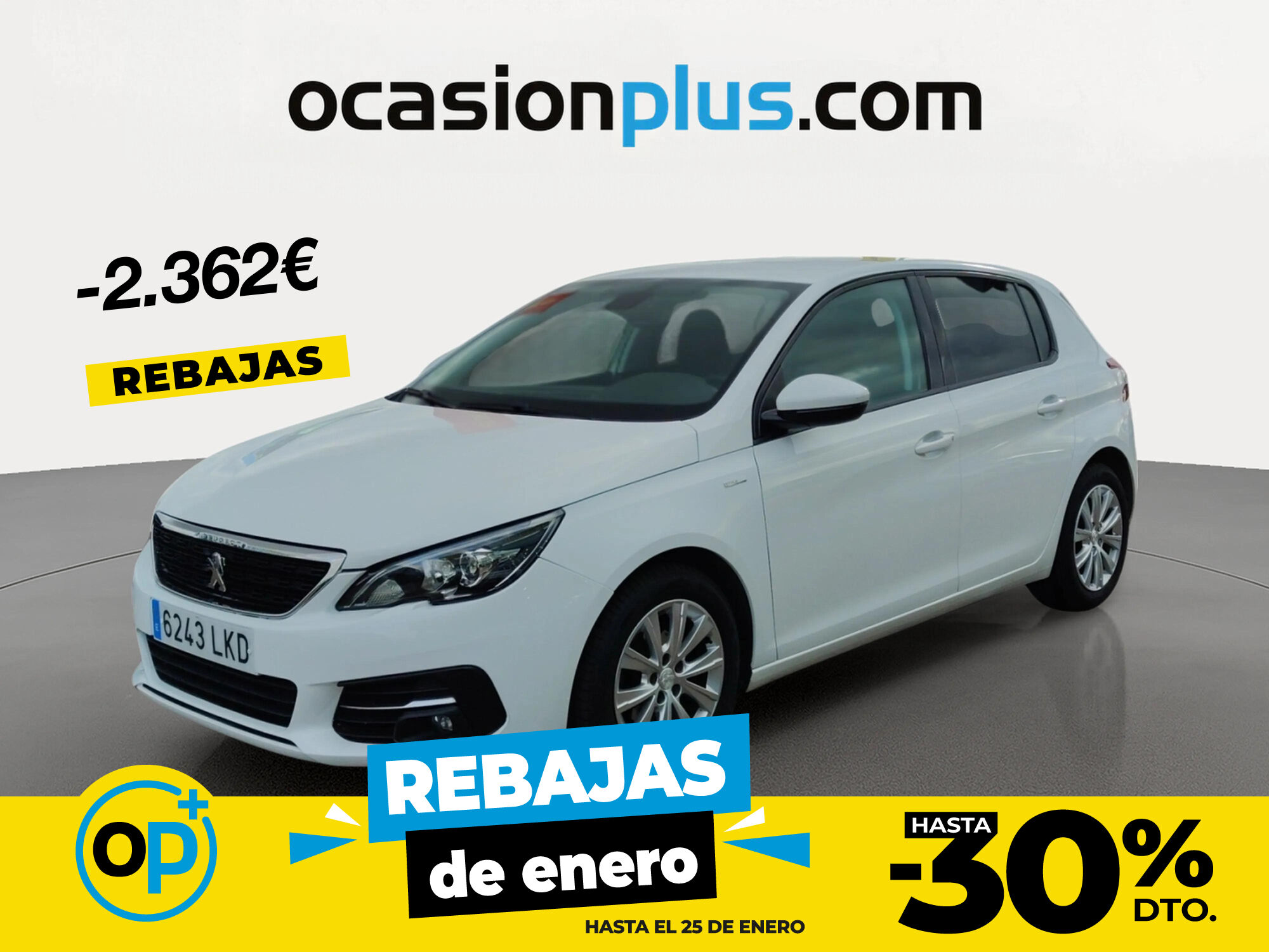 PEUGEOT 308 (BlueHDi 100 S&S Style 75 kW (100 CV)) en Madrid