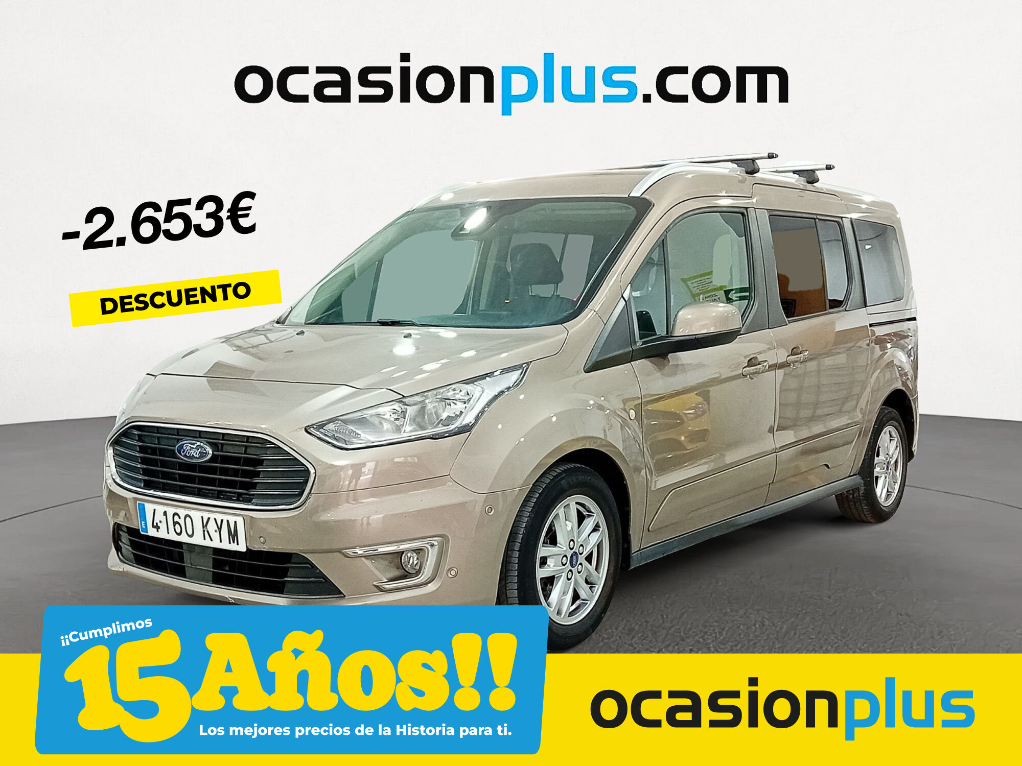 FORD Tourneo Connect (1.5 TDCi Titanium 88 kW (120 CV)) en Madrid