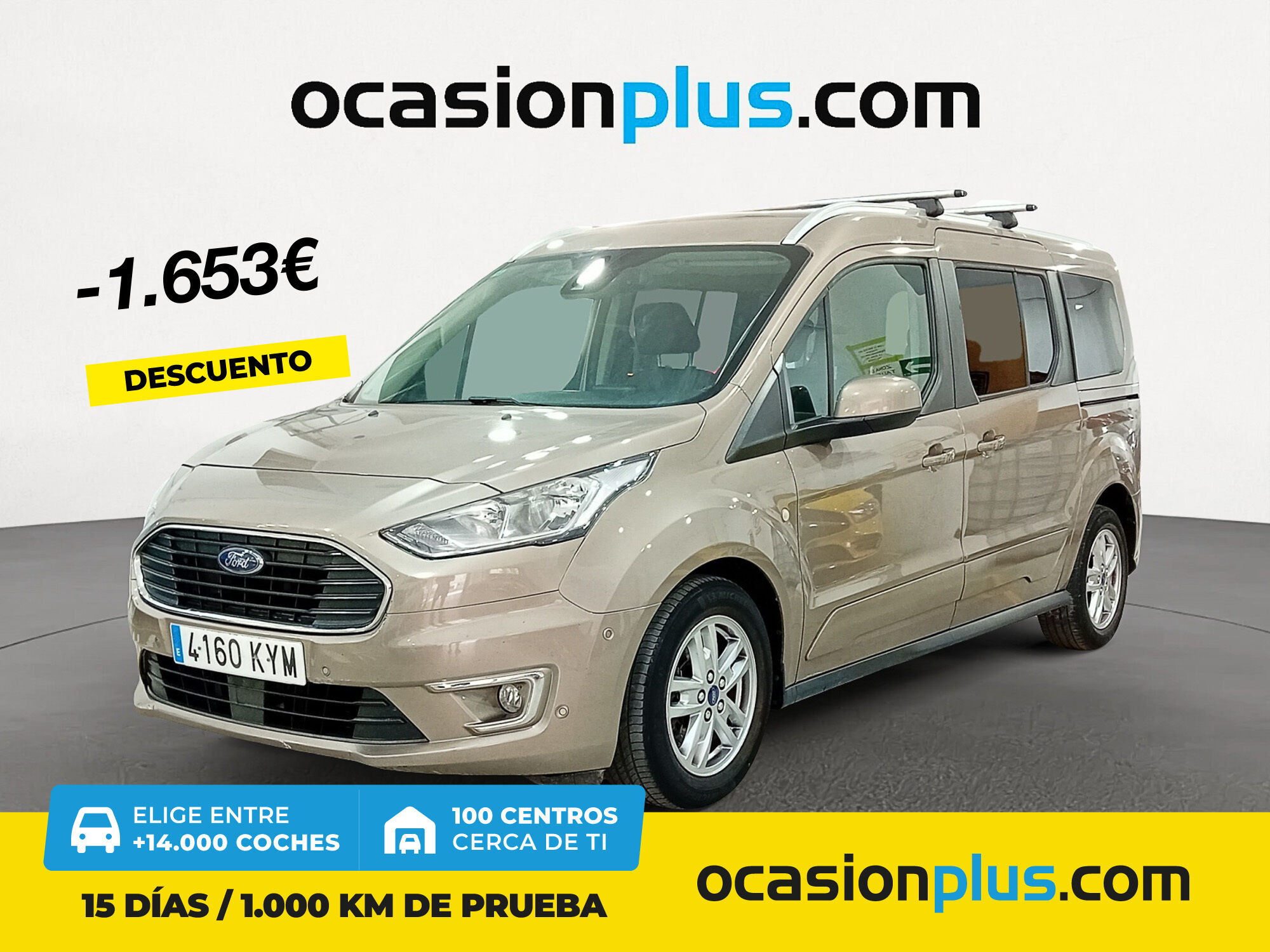 FORD Tourneo Connect (1.5 TDCi Titanium 88 kW (120 CV)) en Madrid