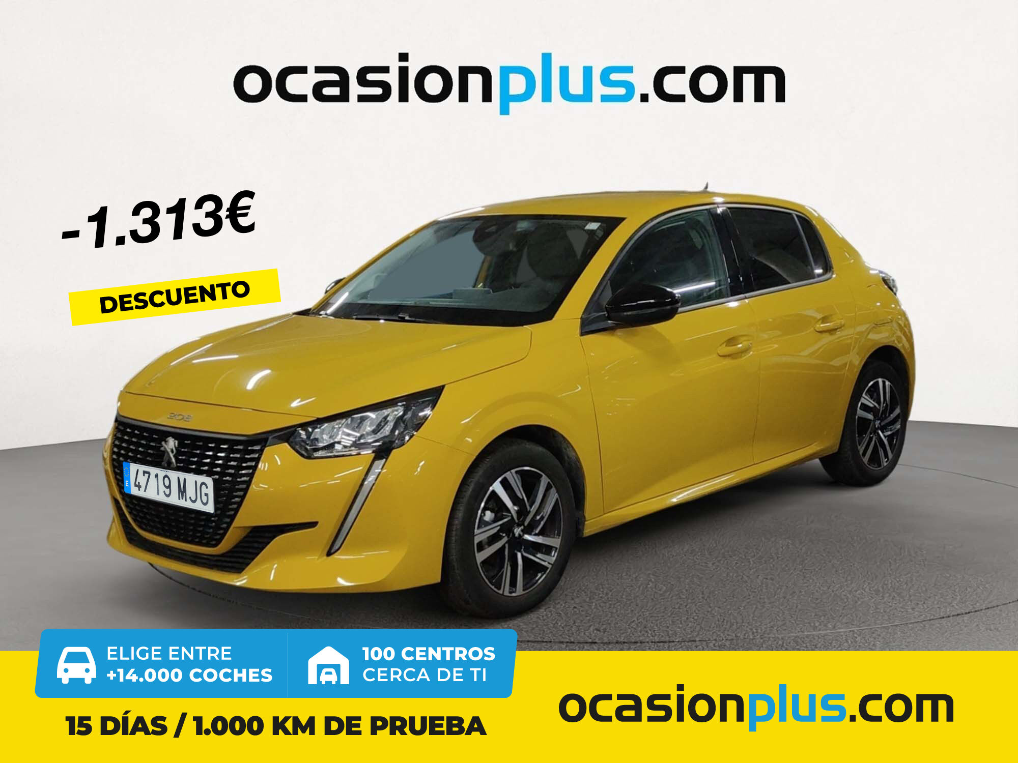 PEUGEOT 208 (PureTech 100 Allure 75 kW (100 CV)) en Madrid
