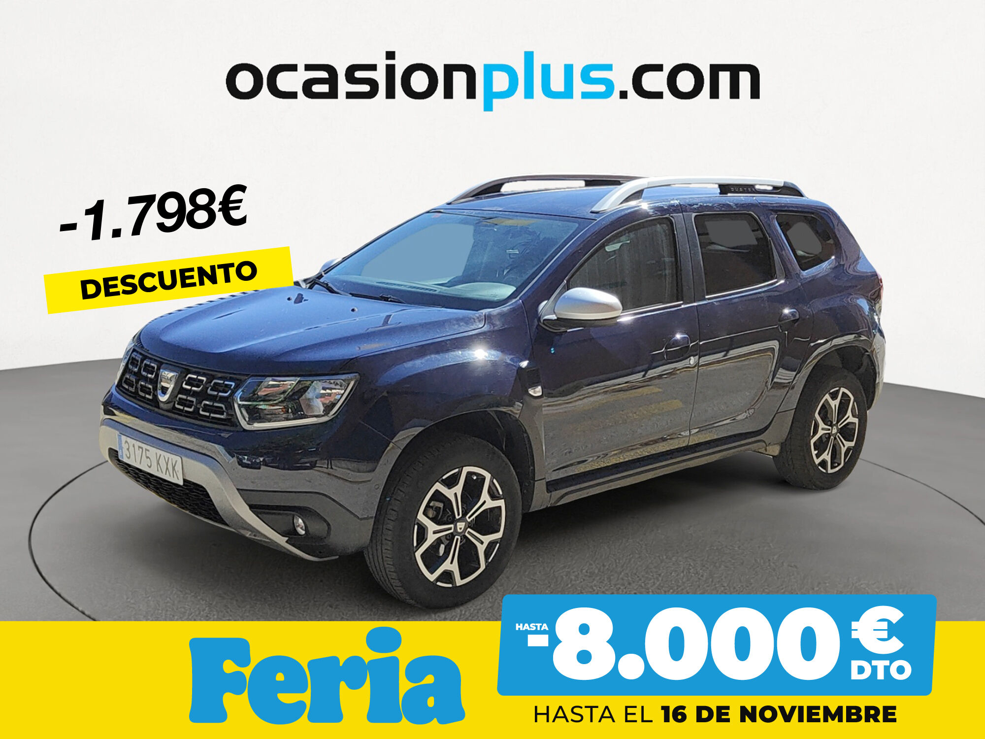 DACIA Duster (1.6 GLP Prestige 4X2 84 kW (115 CV)) en Madrid