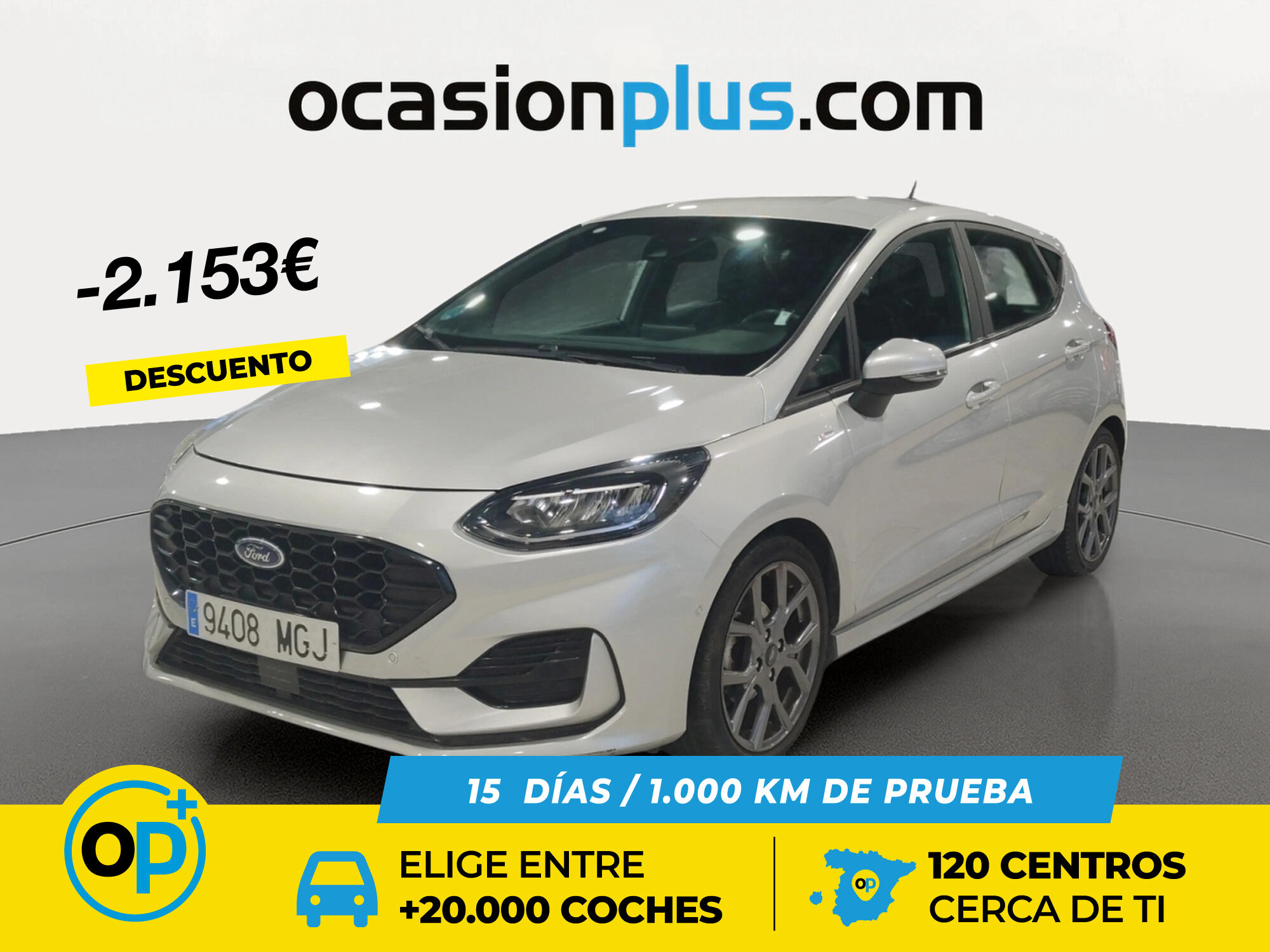 FORD Fiesta (1.0 EcoBoost MHEV ST-Line 92 kW (125 CV)) en Madrid