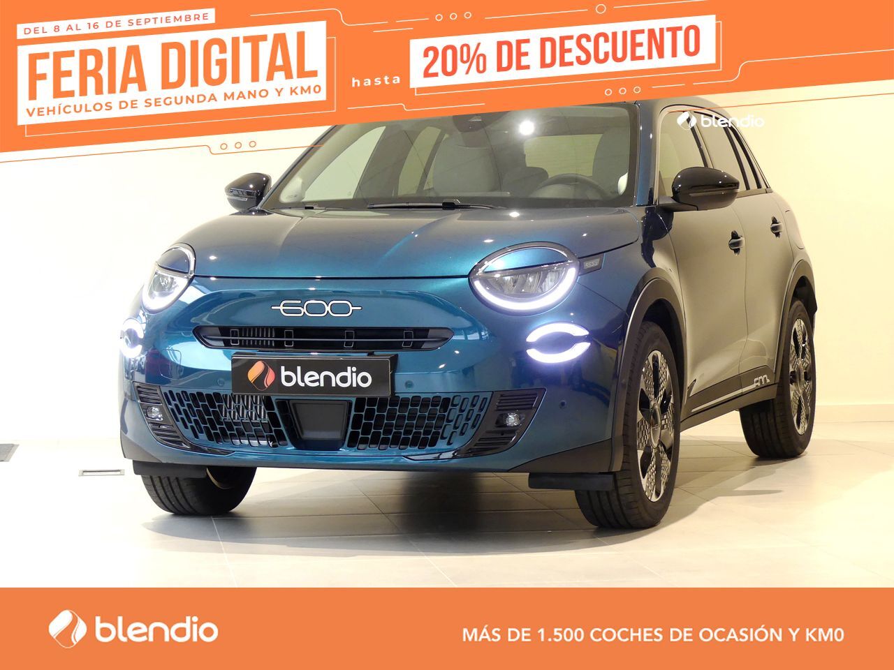 FIAT 600 (1.2 MHEV DCT LA PRIMA 100CV 5P) en Cantabria