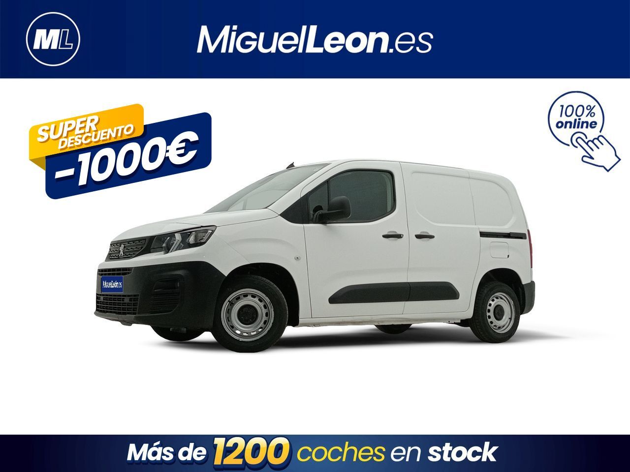 PEUGEOT Partner (Premium Standard 75CV 1.5) en Palmas, Las