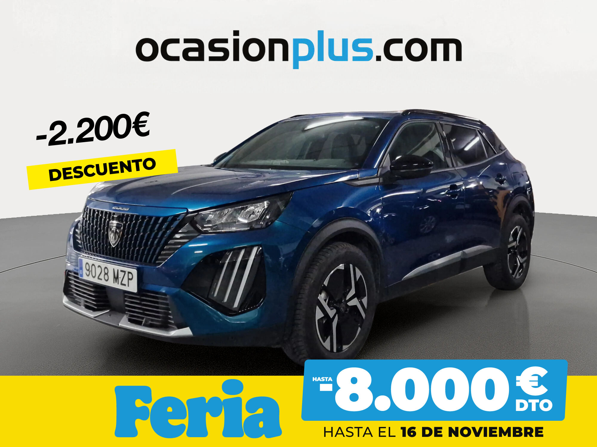 PEUGEOT 2008 (Allure Hybrid eDCS6 100 kW (136 CV)) en Madrid