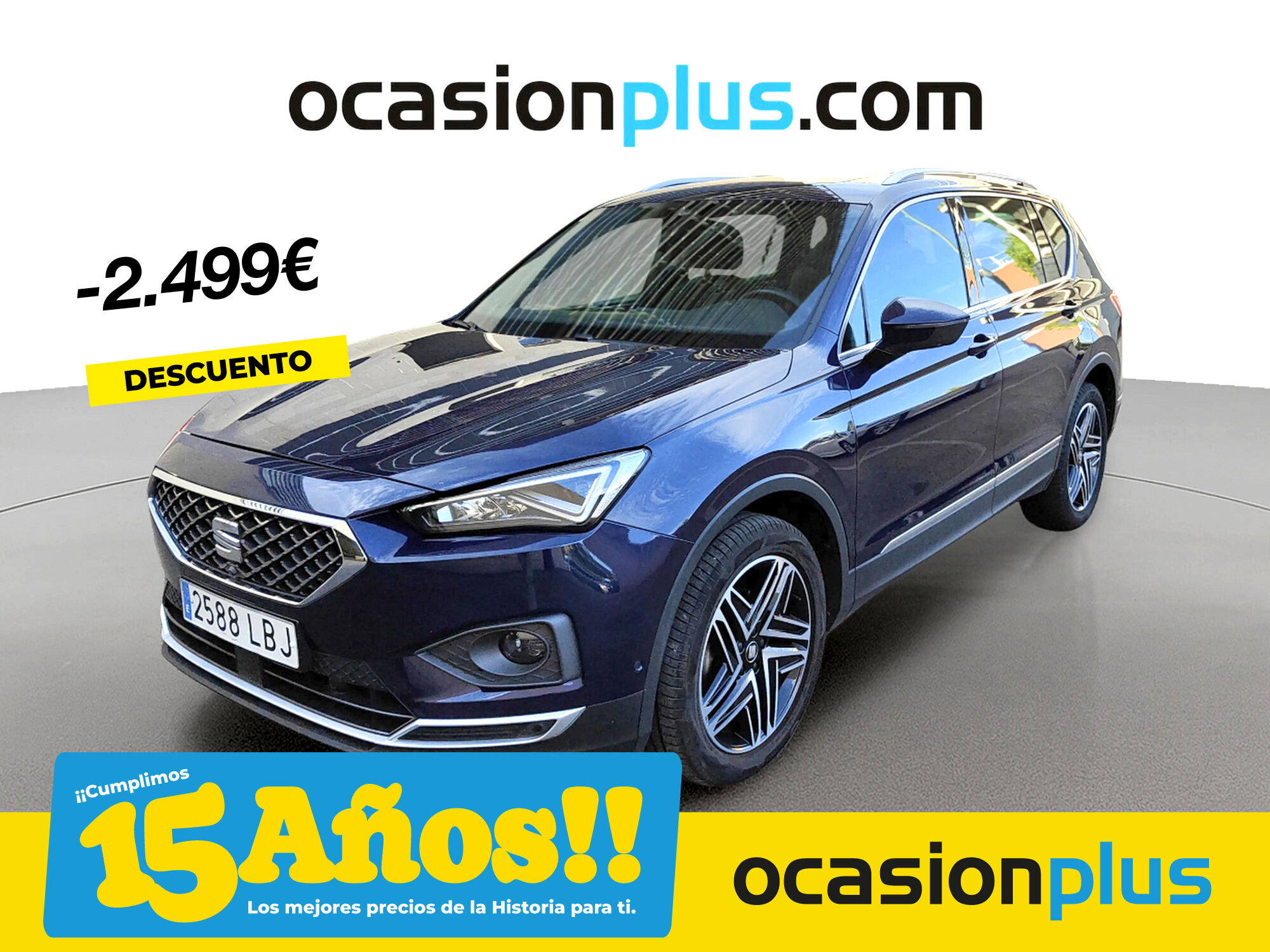 SEAT Tarraco (1.5 TSI S&S Xcellence Plus 110 kW (150 CV)) en Madrid