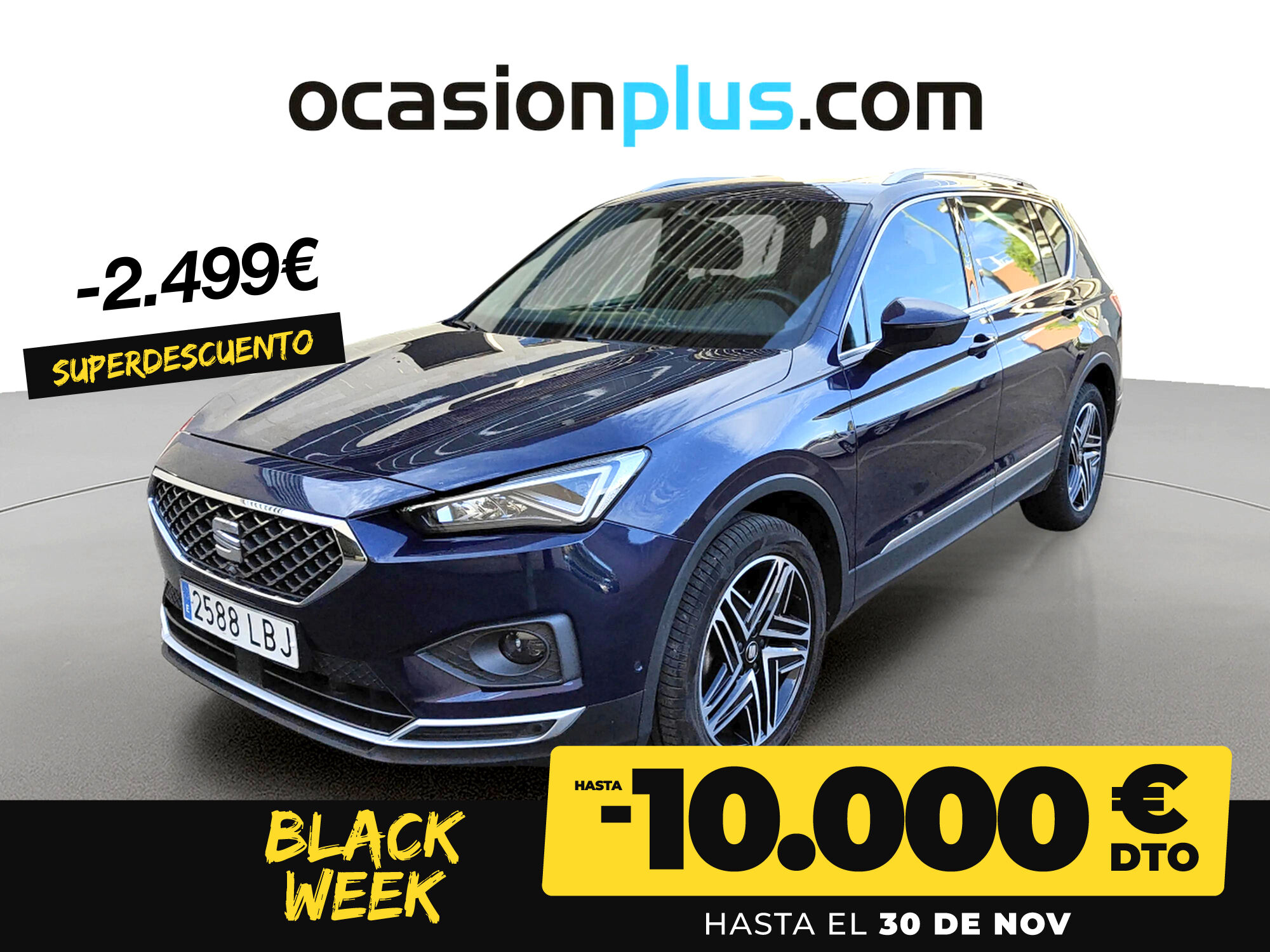 SEAT Tarraco (1.5 TSI S&S Xcellence Plus 110 kW (150 CV)) en Madrid