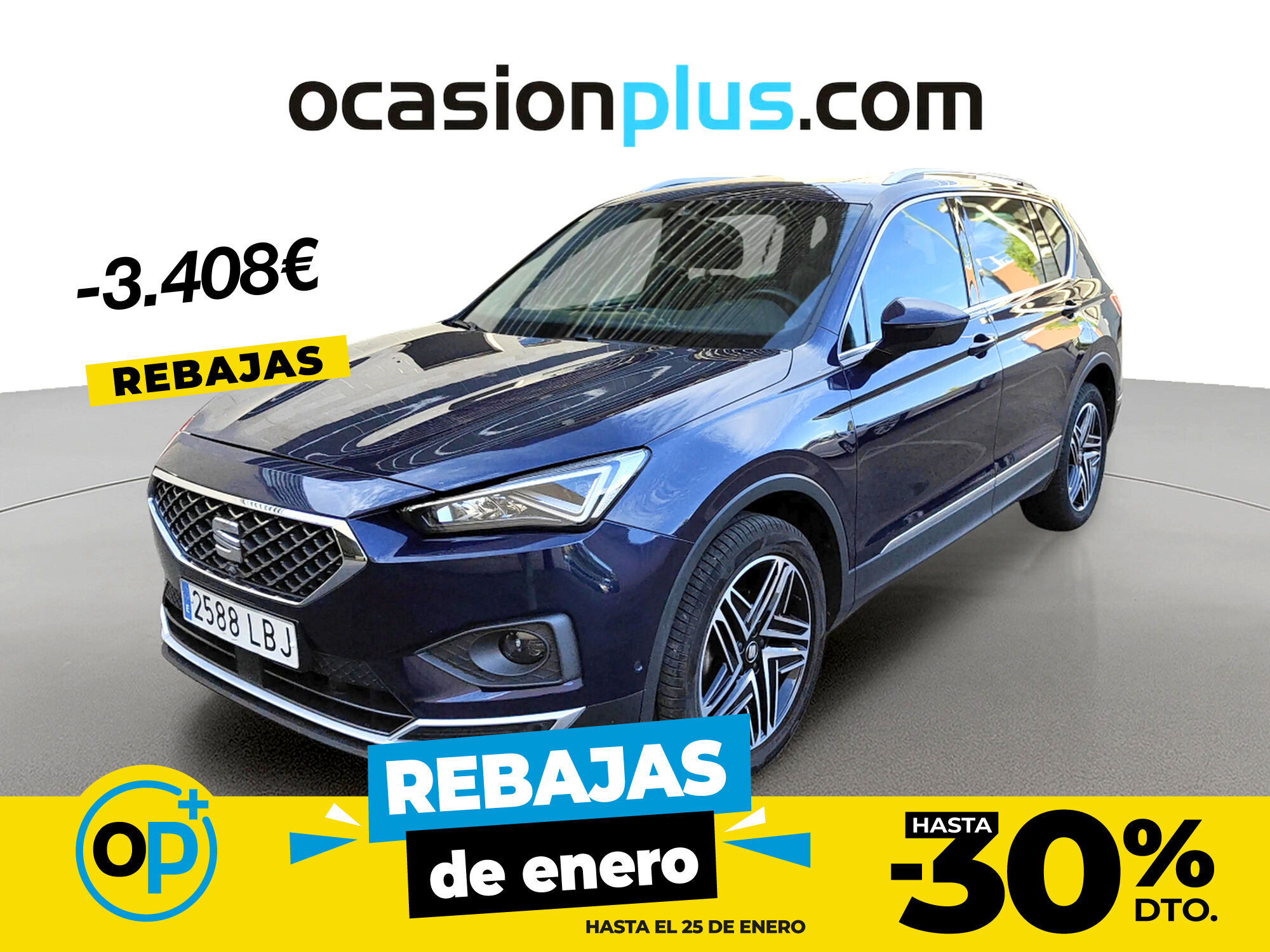 SEAT Tarraco (1.5 TSI S&S Xcellence Plus 110 kW (150 CV)) en Madrid