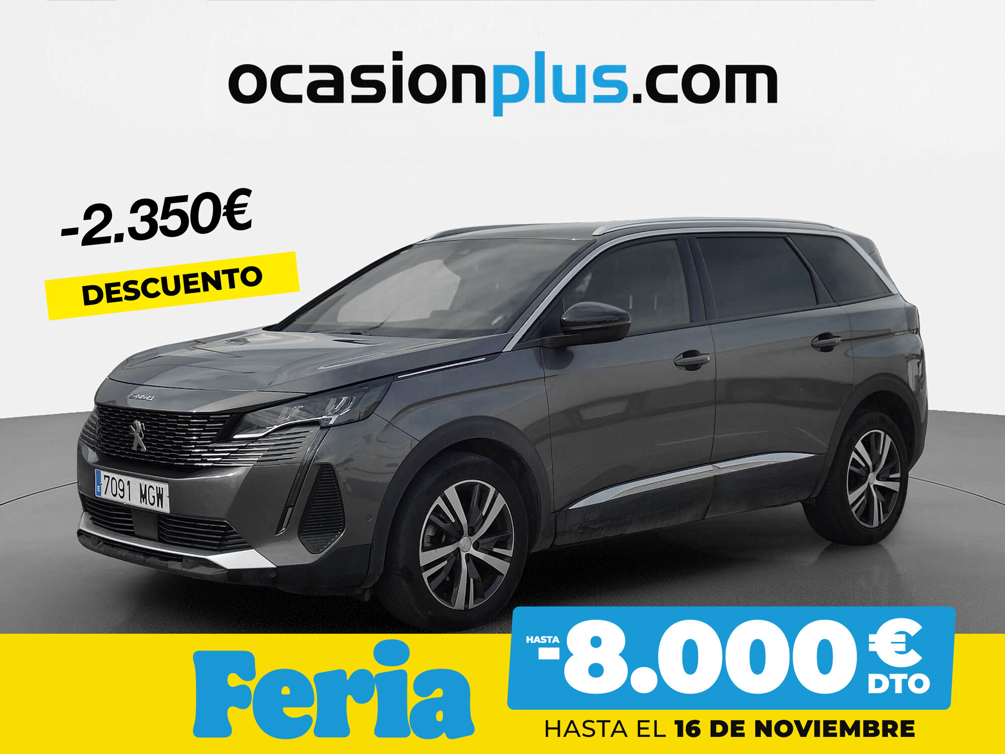 PEUGEOT 5008 (PureTech 130 S&S Allure Pack EAT8 96 kW (130 CV)) en Madrid