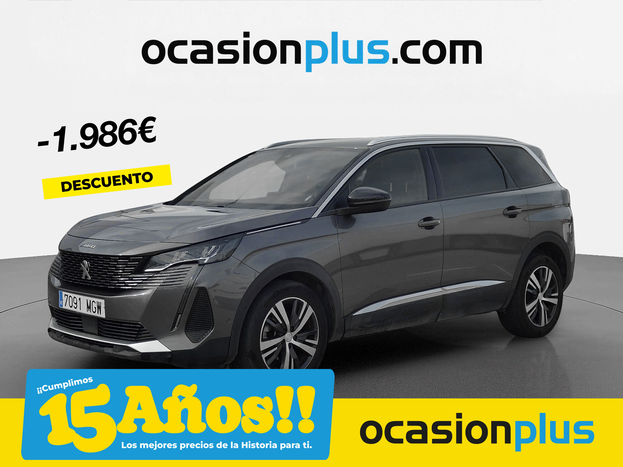 PEUGEOT 5008 (PureTech 130 S&S Allure Pack EAT8 96 kW (130 CV)) en Madrid