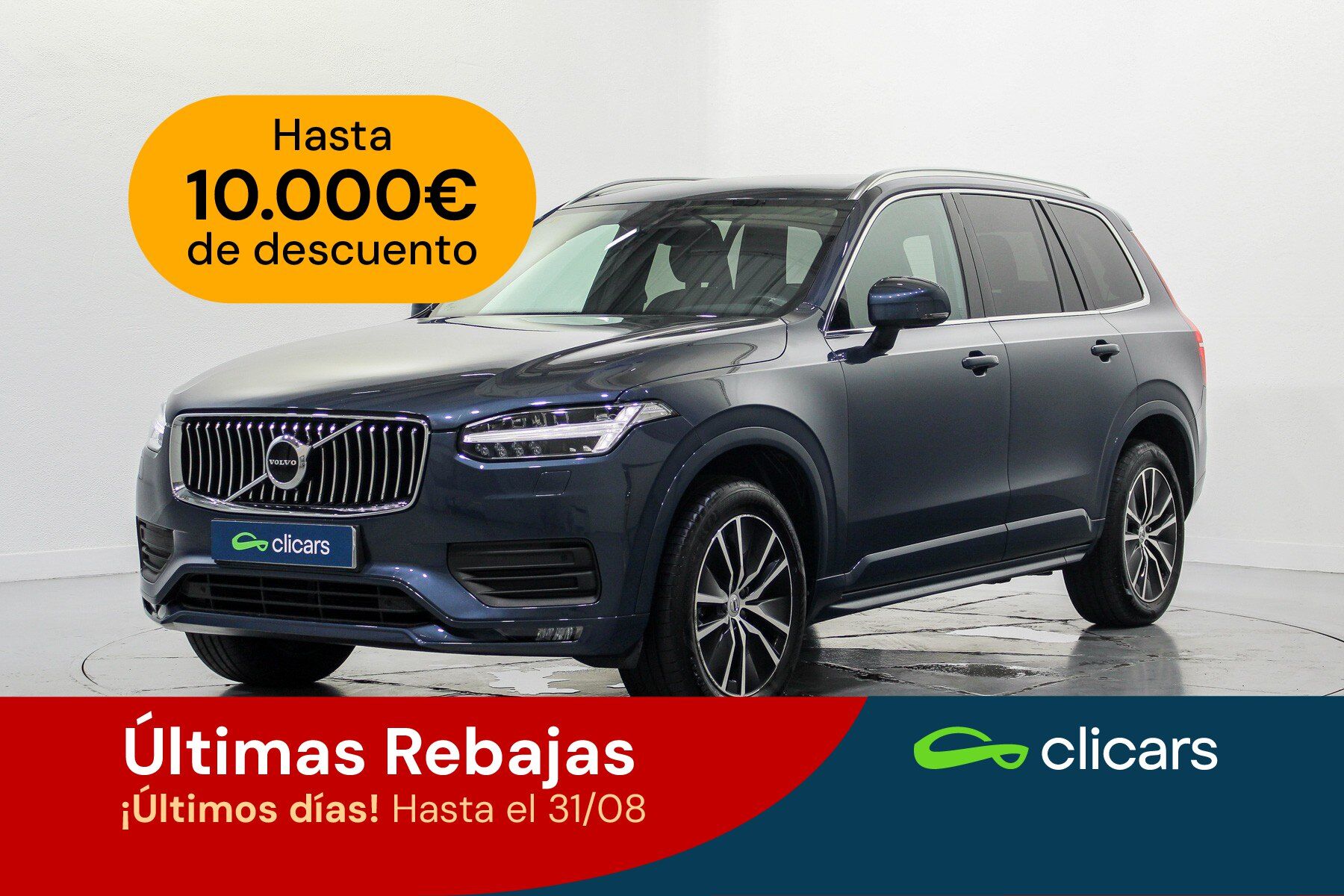 VOLVO XC90 (XC90 B5 Momentum Pro 7pl. AWD Aut.) en Madrid