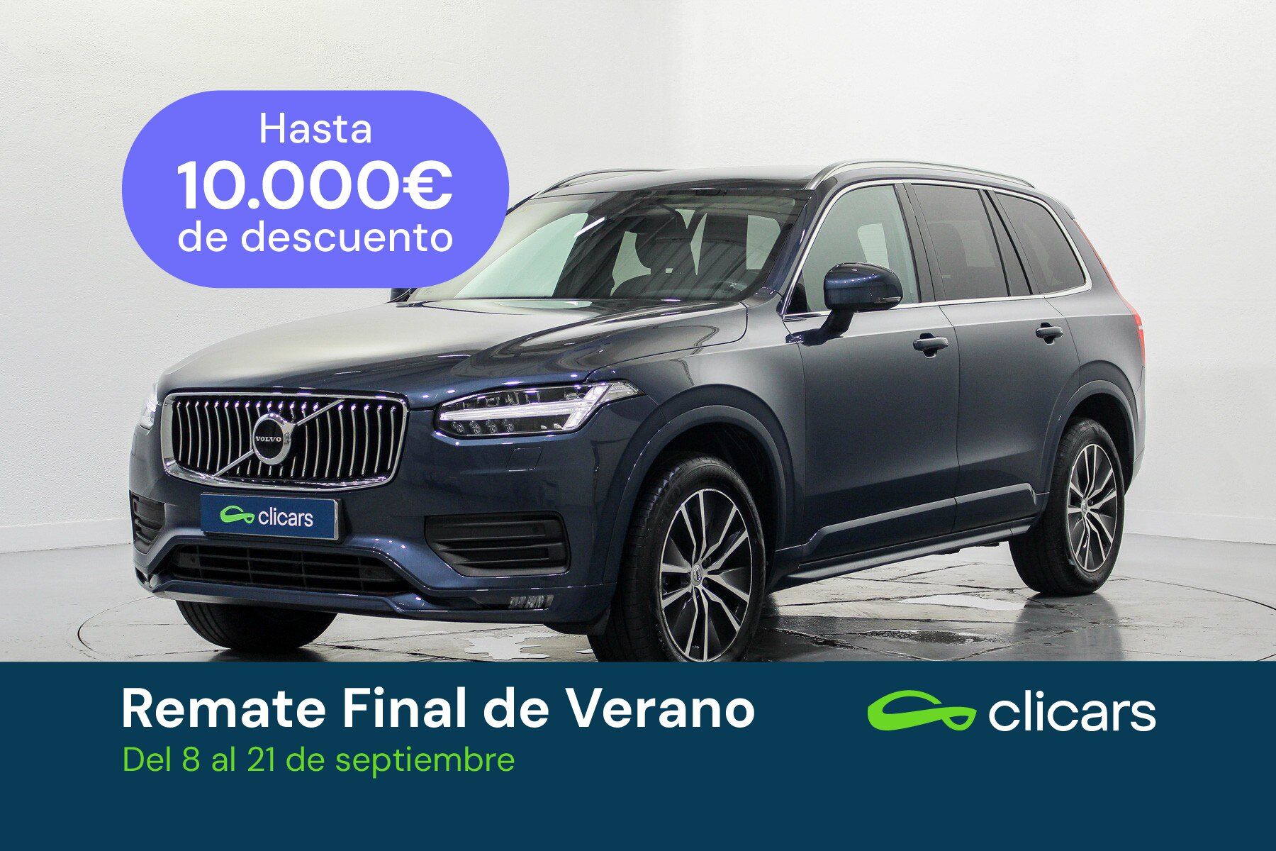 VOLVO XC90 (XC90 B5 Momentum Pro 7pl. AWD Aut.) en Madrid