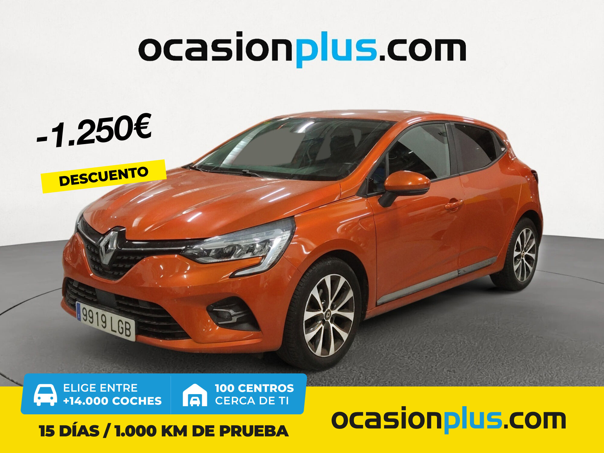 RENAULT Clio (Intens TCe 74 kW (100 CV)) en Madrid